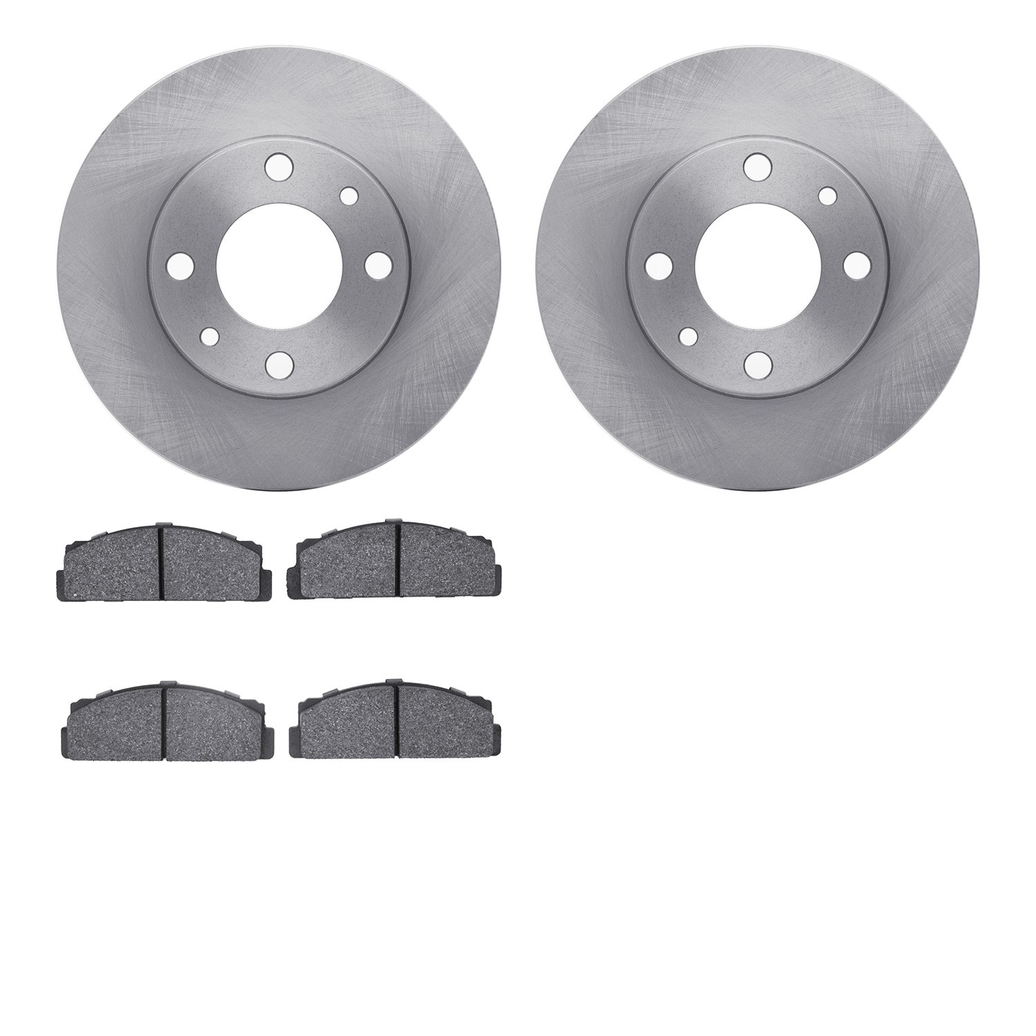 DYN 6502-07011 DFC Brake Rotor with 5000 Advanced Brake Pads