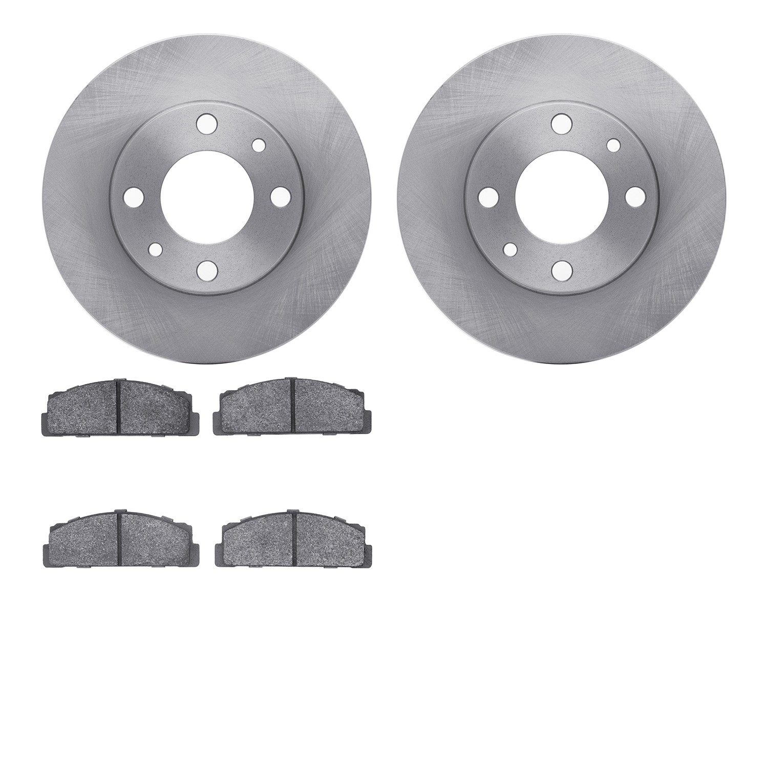 DYN 6502-07012 DFC Brake Rotor with 5000 Advanced Brake Pads