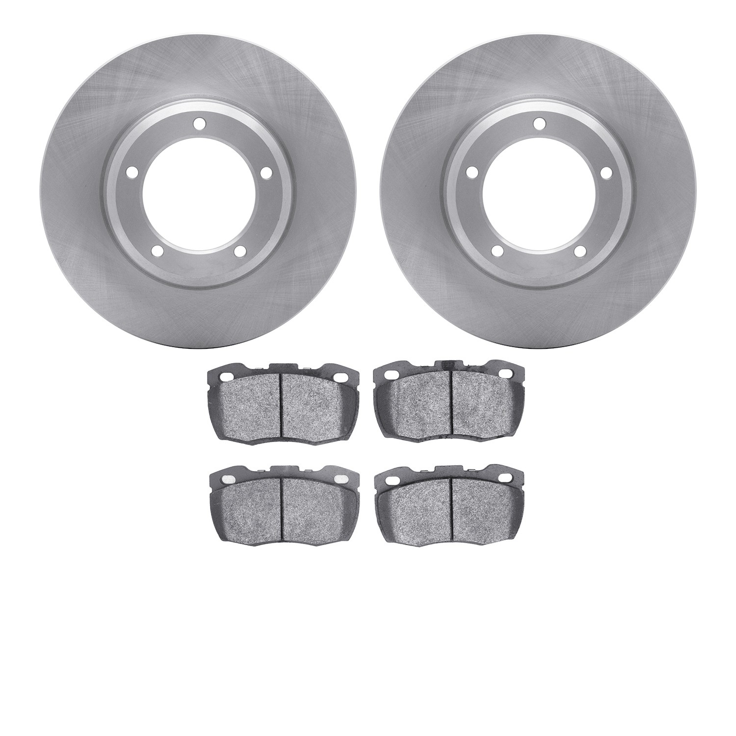 DYN 6502-11036 DFC Brake Rotor with 5000 Advanced Brake Pads