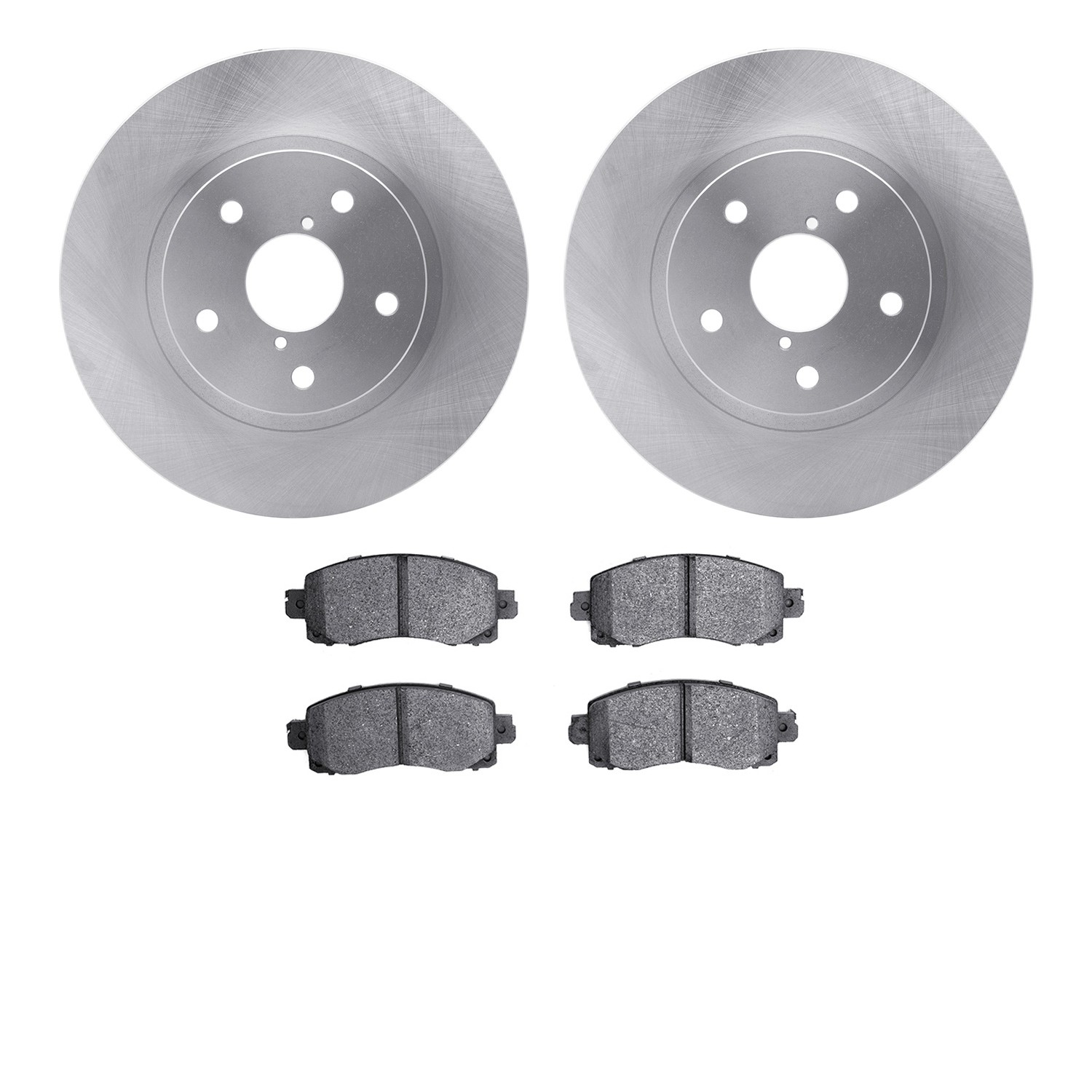 DYN 6502-13243 DFC Brake Rotor with 5000 Advanced Brake Pads