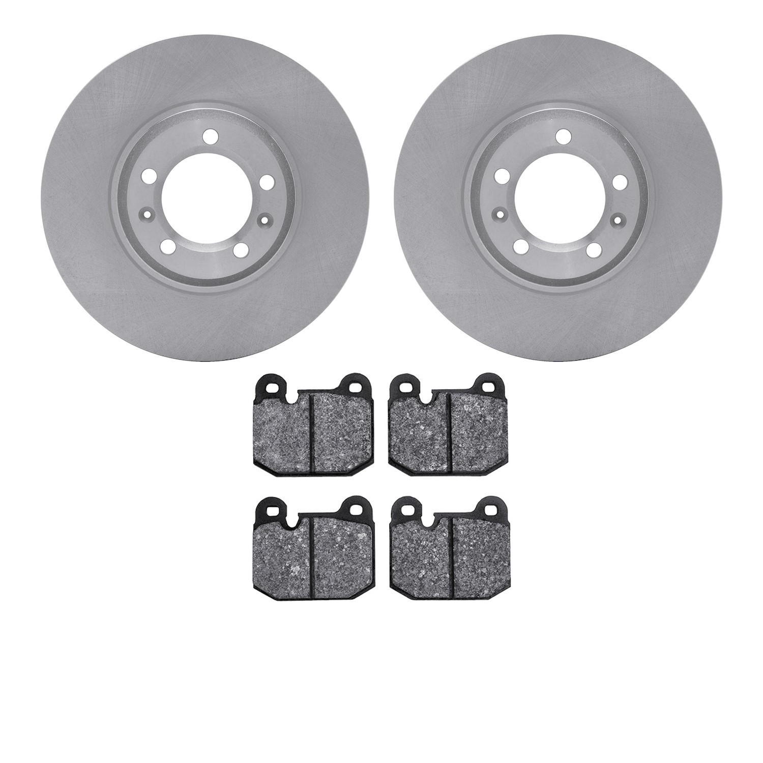 DYN 6502-16015 DFC Brake Rotor with 5000 Advanced Brake Pads