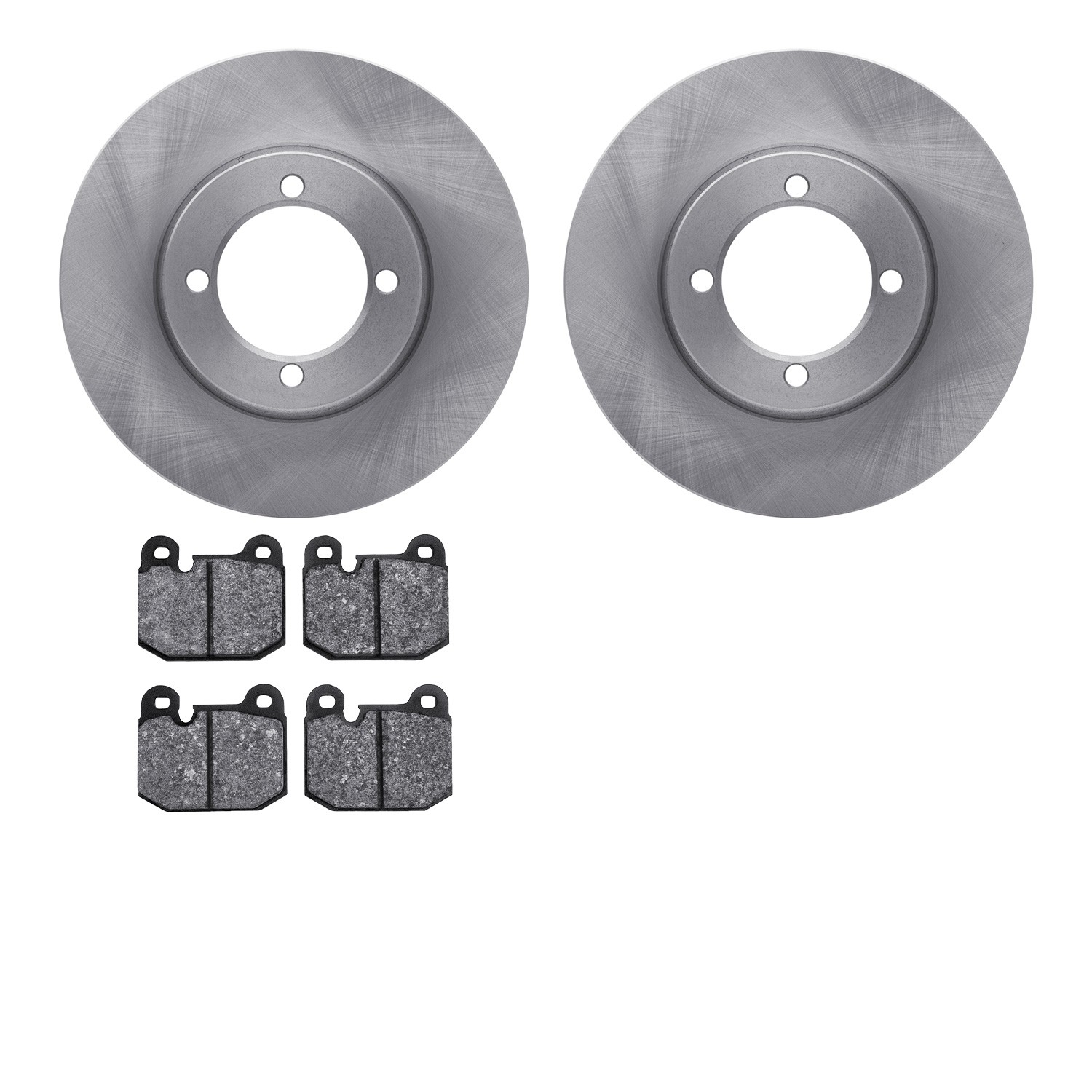 DYN 6502-22004 DFC Brake Rotor with 5000 Advanced Brake Pads