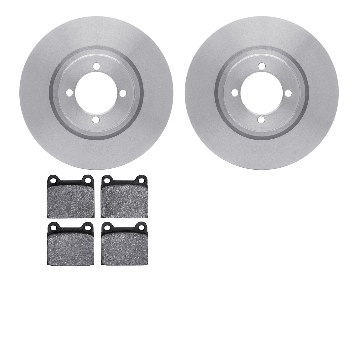 DYN 6502-31140 DFC Brake Rotor with 5000 Advanced Brake Pads