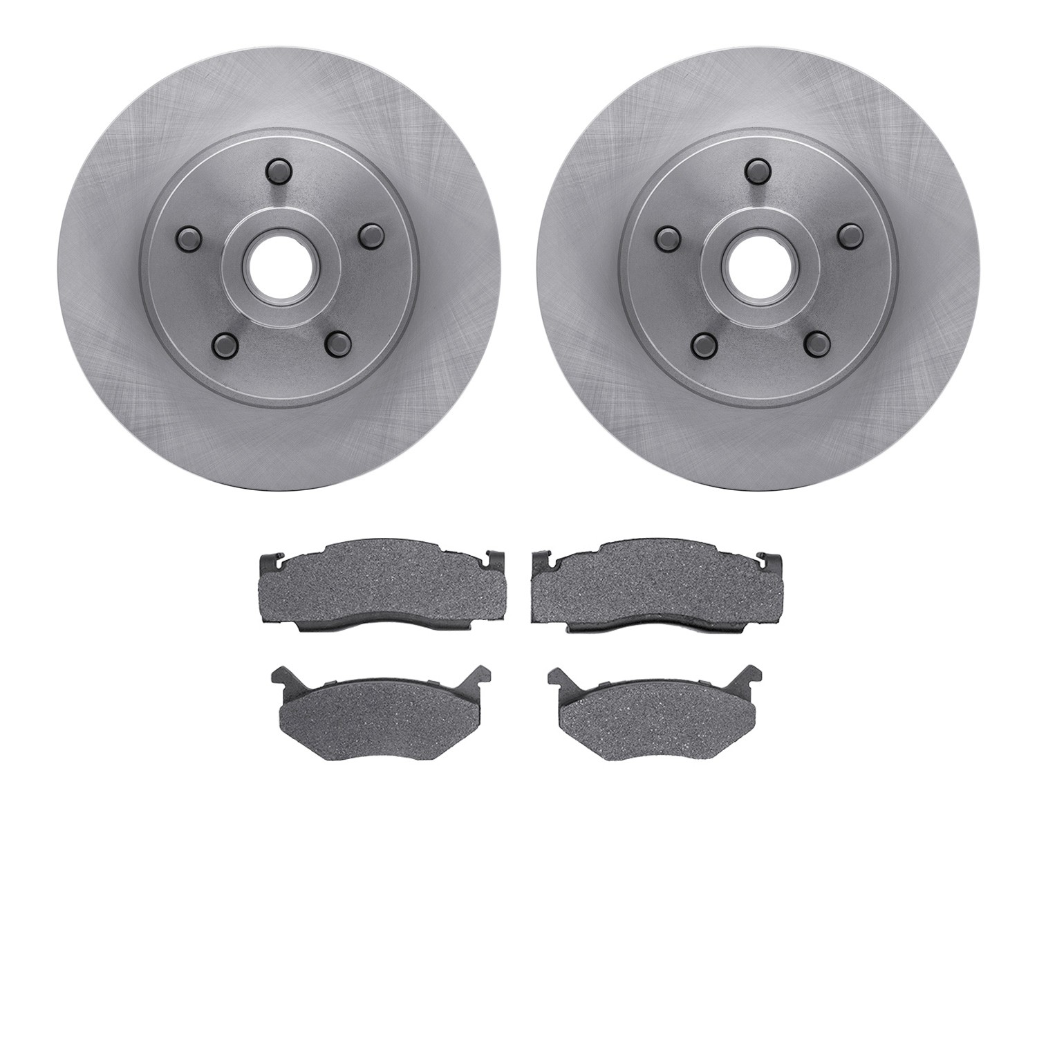 DYN 6502-39032 DFC Brake Rotor with 5000 Advanced Brake Pads
