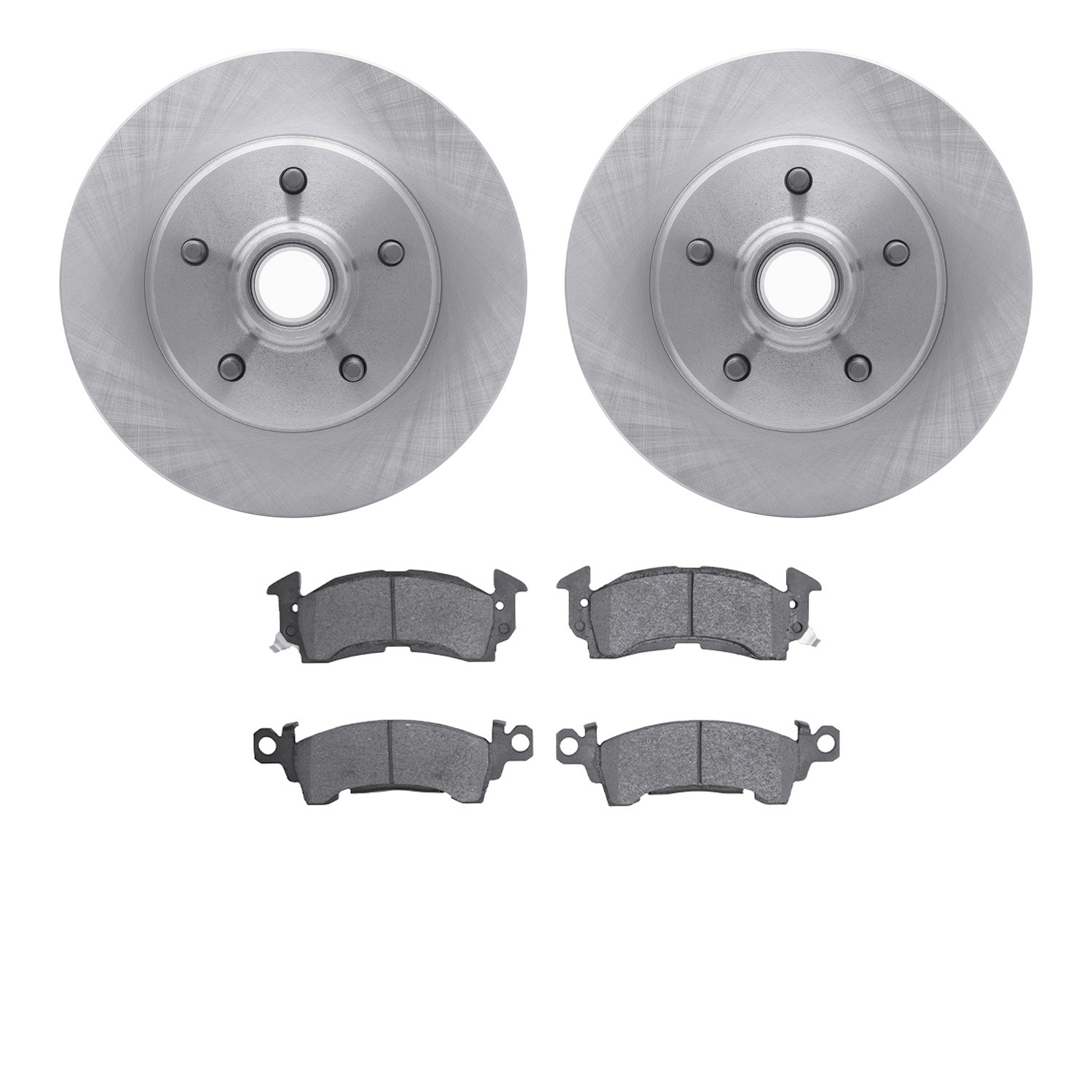 DYN-6502-47289 DFC Brake Rotor with 5000 Advanced Brake Pads