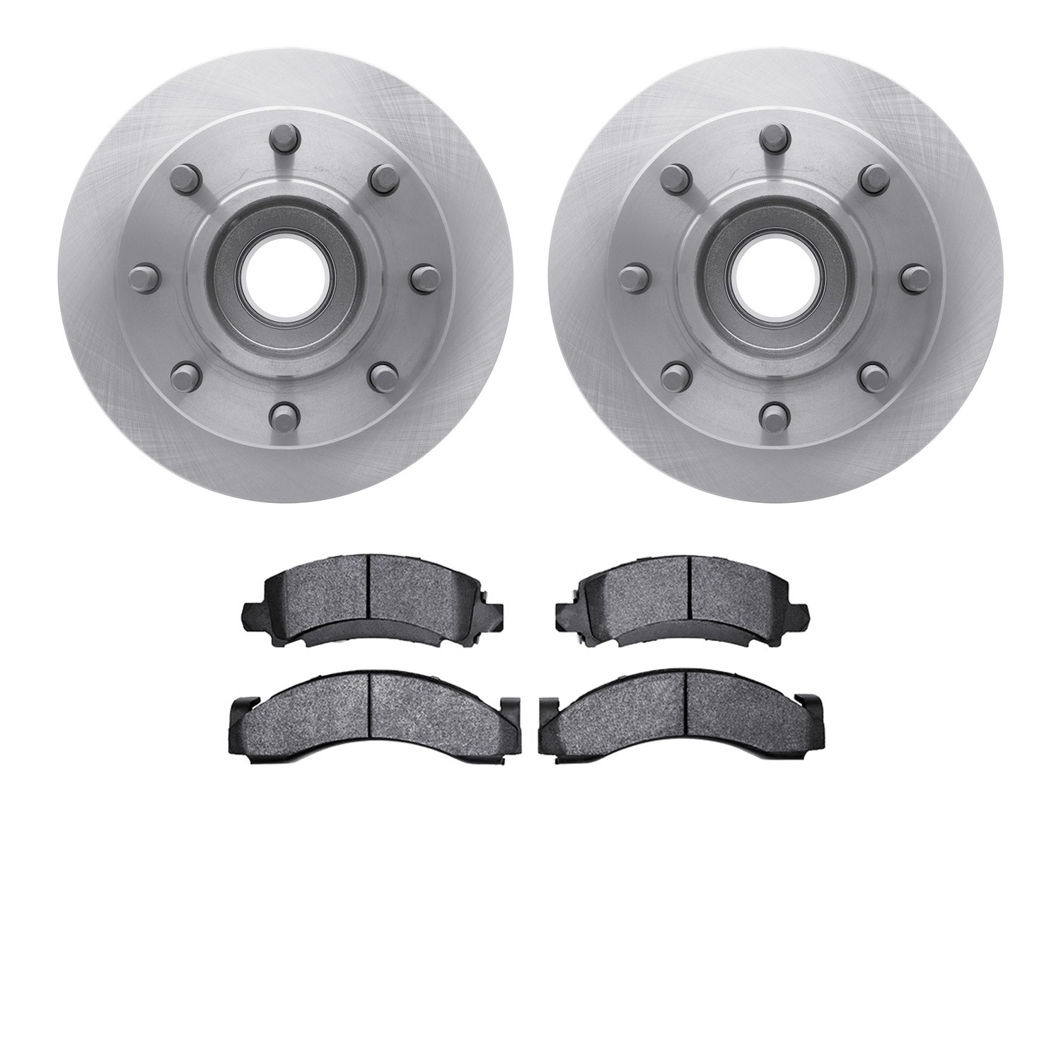 DYN 6502-48079 DFC Brake Rotor with 5000 Advanced Brake Pads
