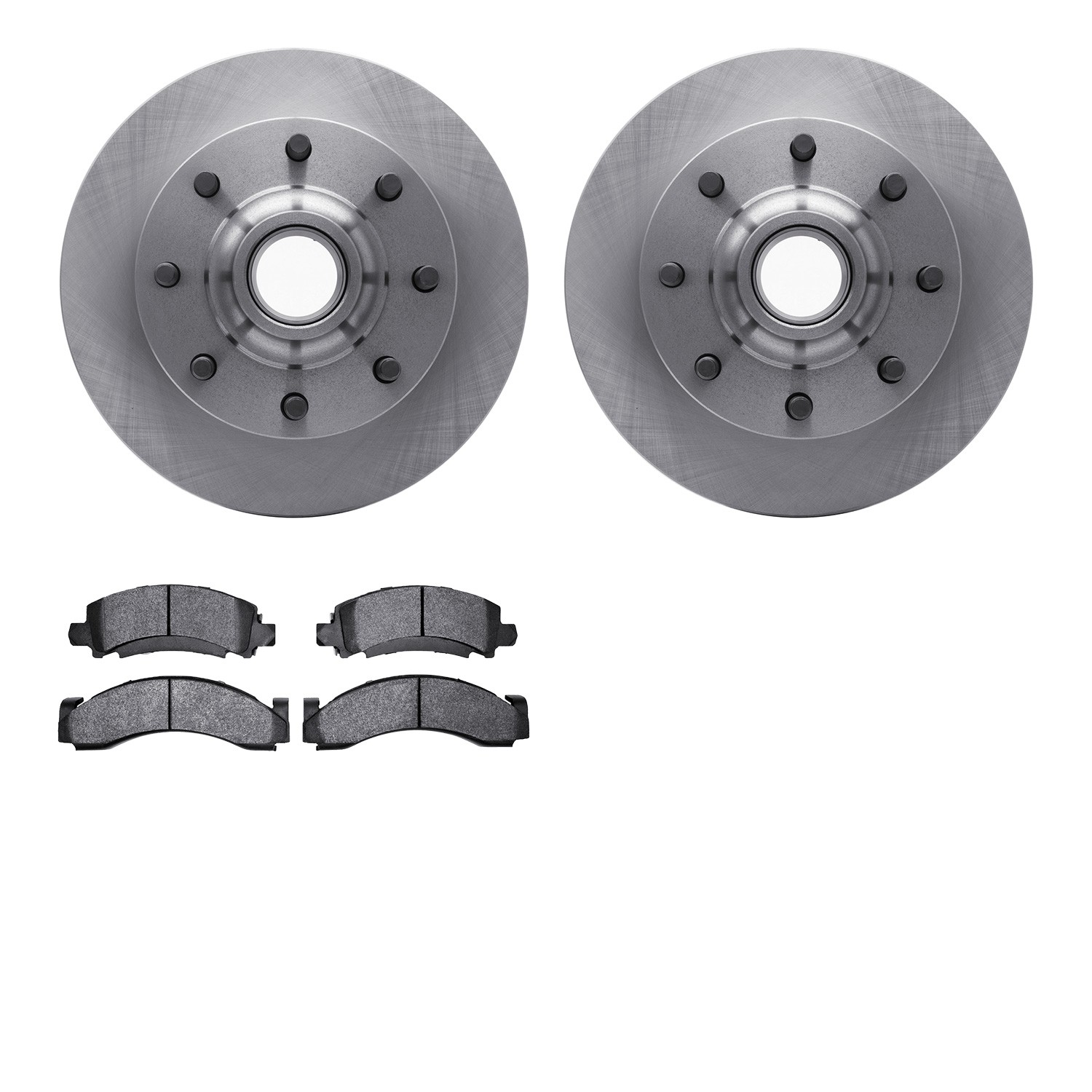 DYN 6502-48084 DFC Brake Rotor with 5000 Advanced Brake Pads