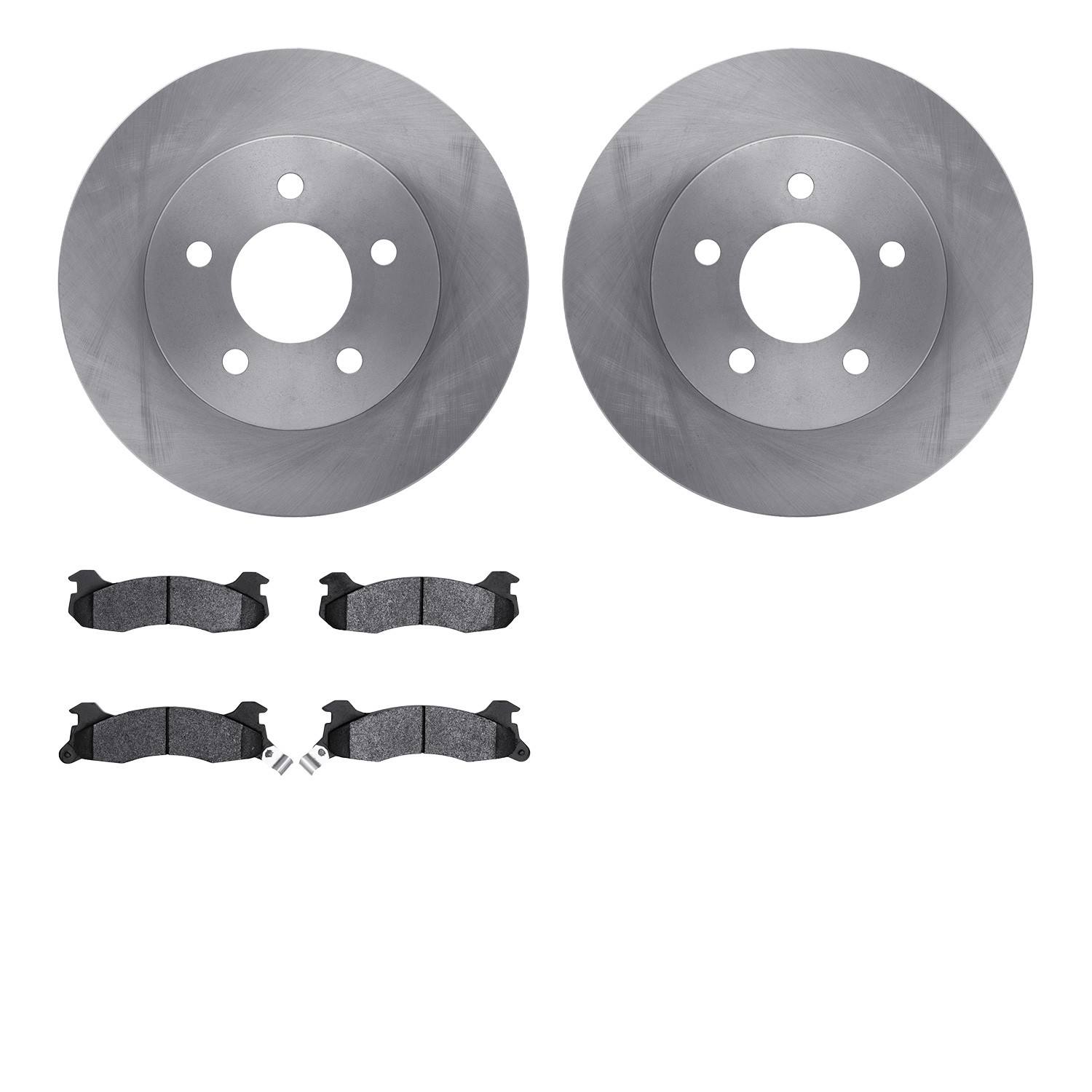 DYN 6502-55078 DFC Brake Rotor with 5000 Advanced Brake Pads