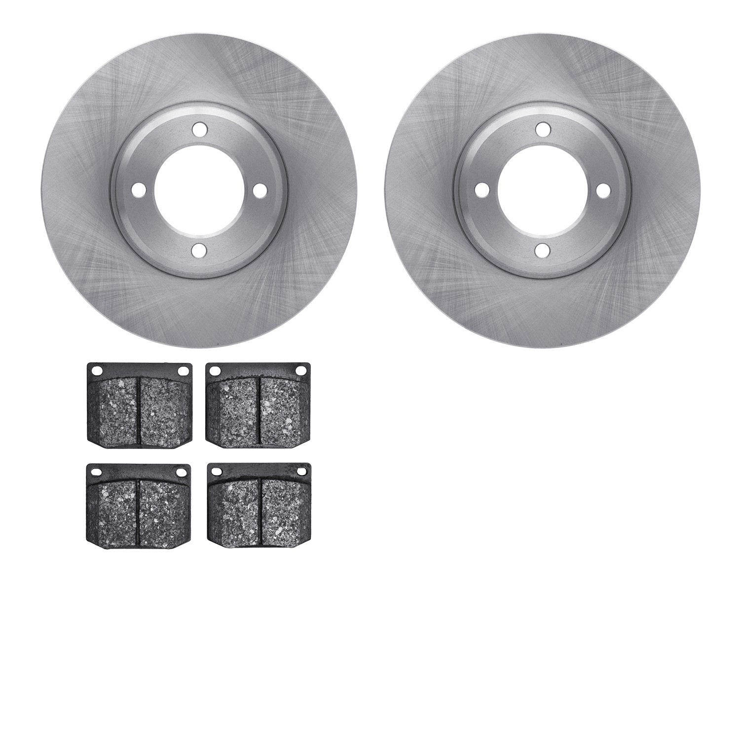 DYN 6502-56103 DFC Brake Rotor with 5000 Advanced Brake Pads