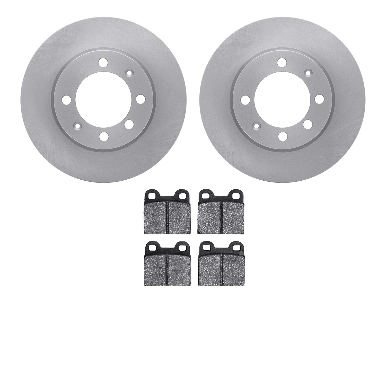 DYN 6502-65026 DFC Brake Rotor with 5000 Advanced Brake Pads