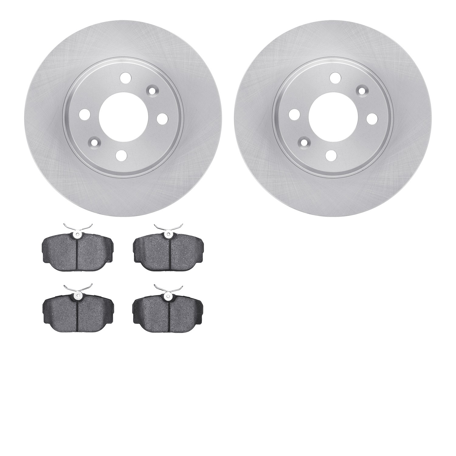 DYN 6502-65058 DFC Brake Rotor with 5000 Advanced Brake Pads