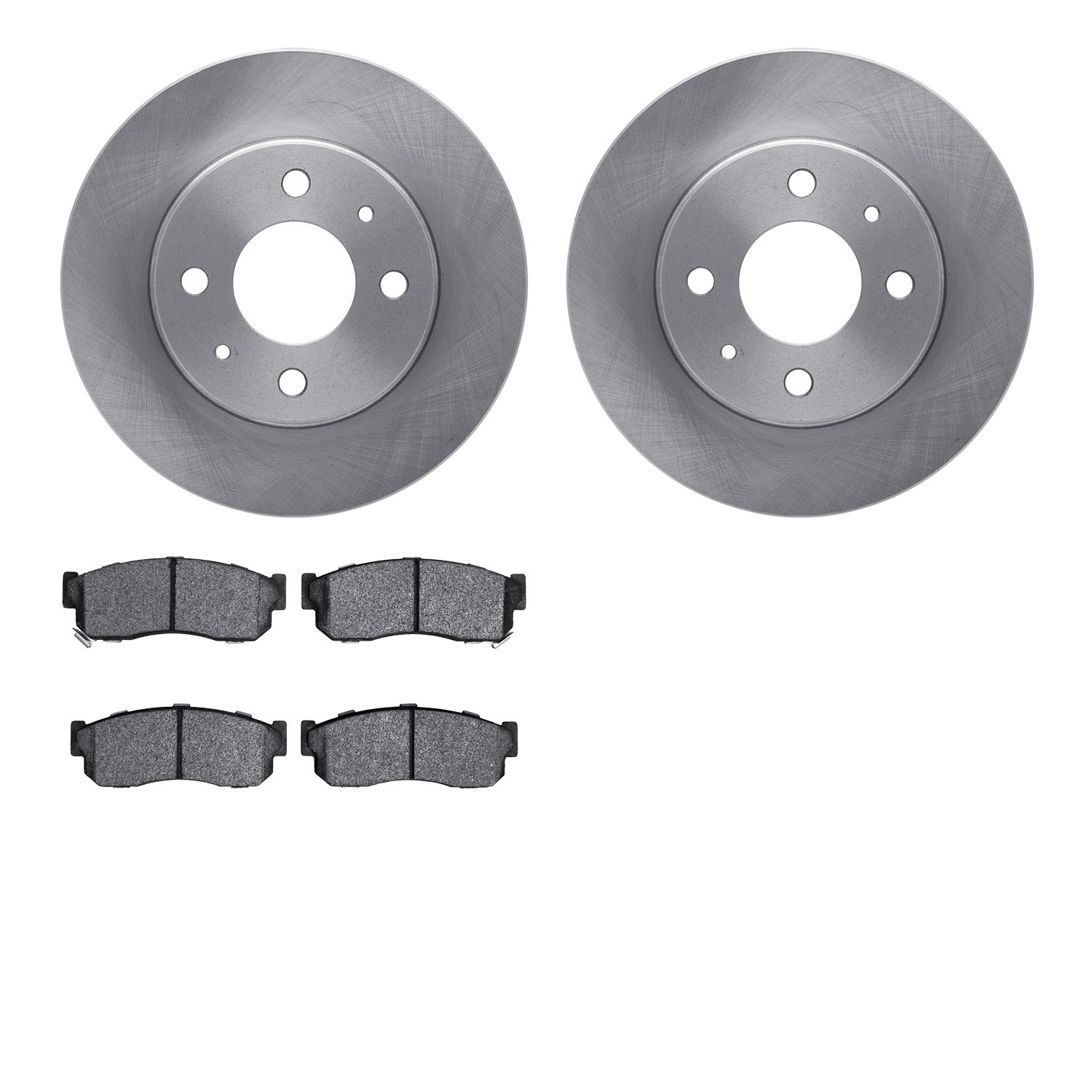 DYN 6502-67091 DFC Brake Rotor with 5000 Brake Pads