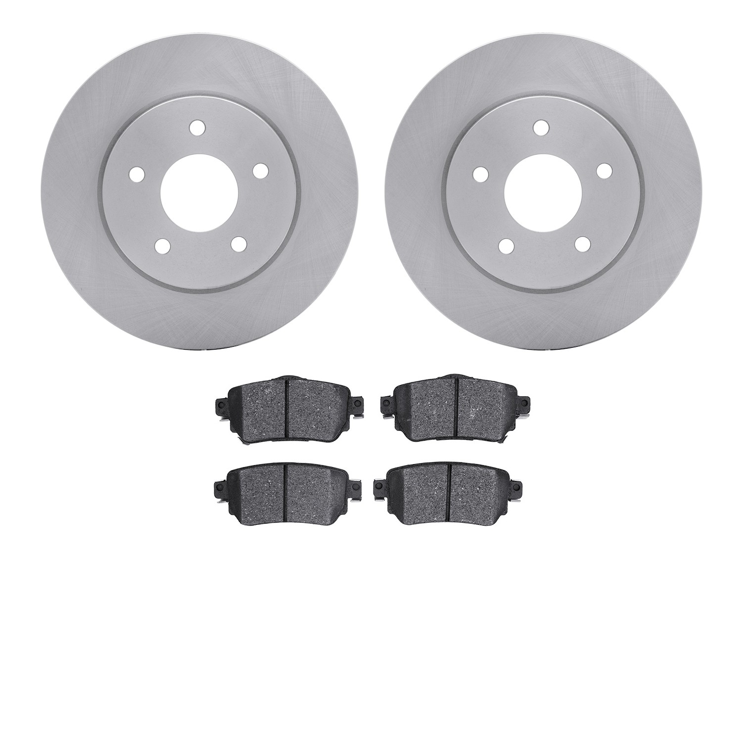 DYN 6502-67546 DFC Brake Rotor with 5000 Advanced Brake Pads