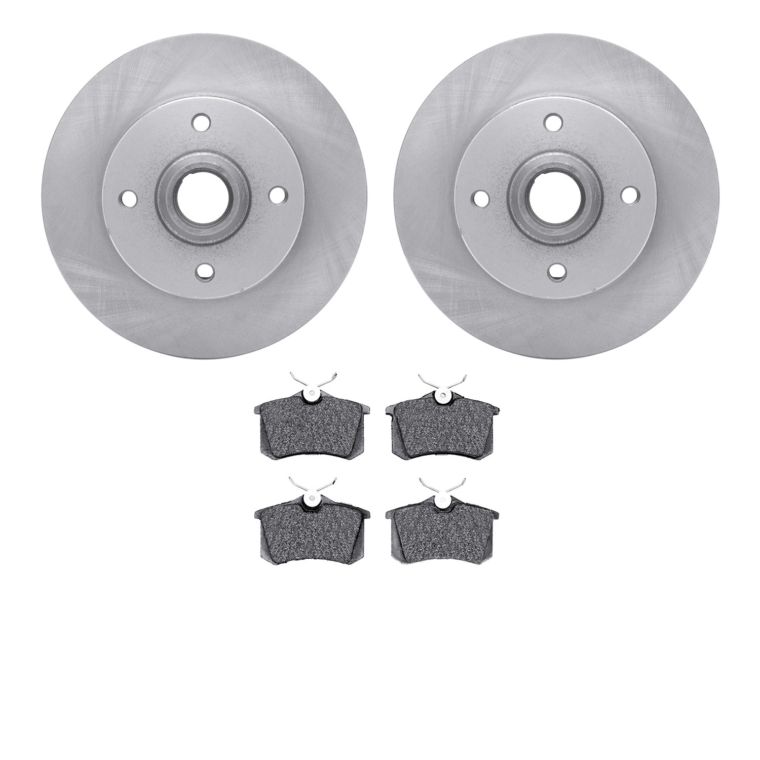 DYN 6502-74134 DFC Brake Rotor with 5000 Advanced Brake Pads