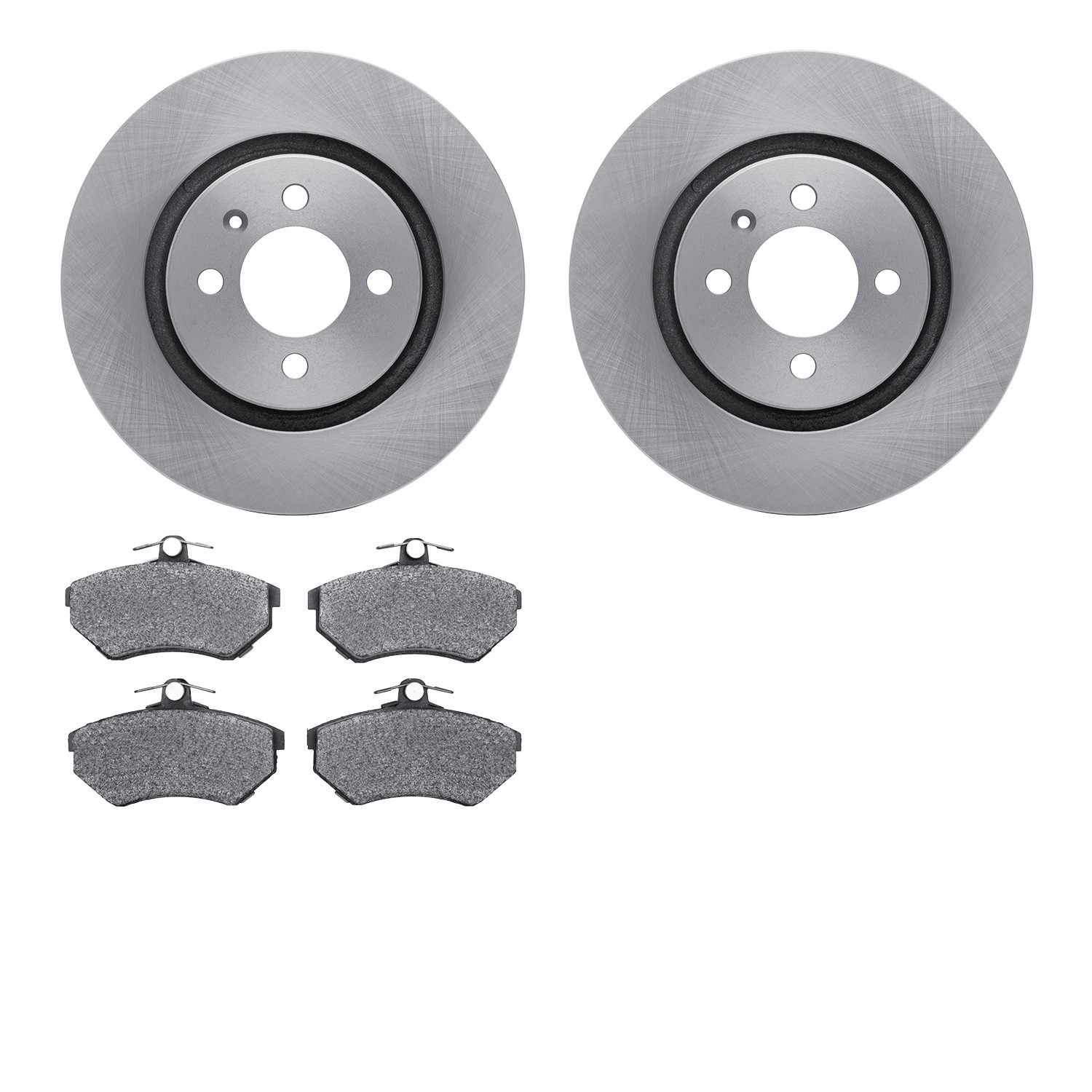 DYN 6502-74155 DFC Brake Rotor with 5000 Advanced Brake Pads