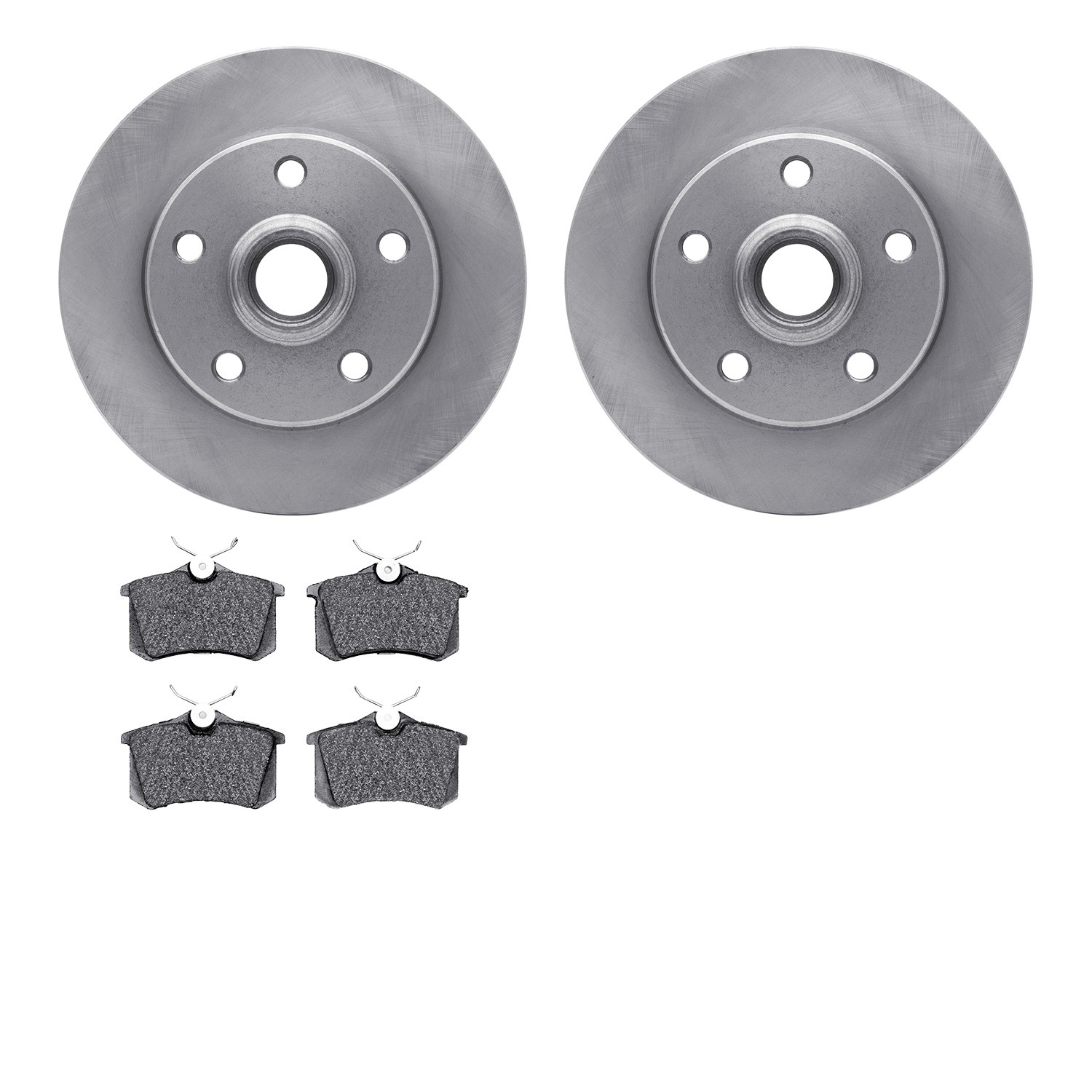 DYN 6502-74162 DFC Brake Rotor with 5000 Advanced Brake Pads