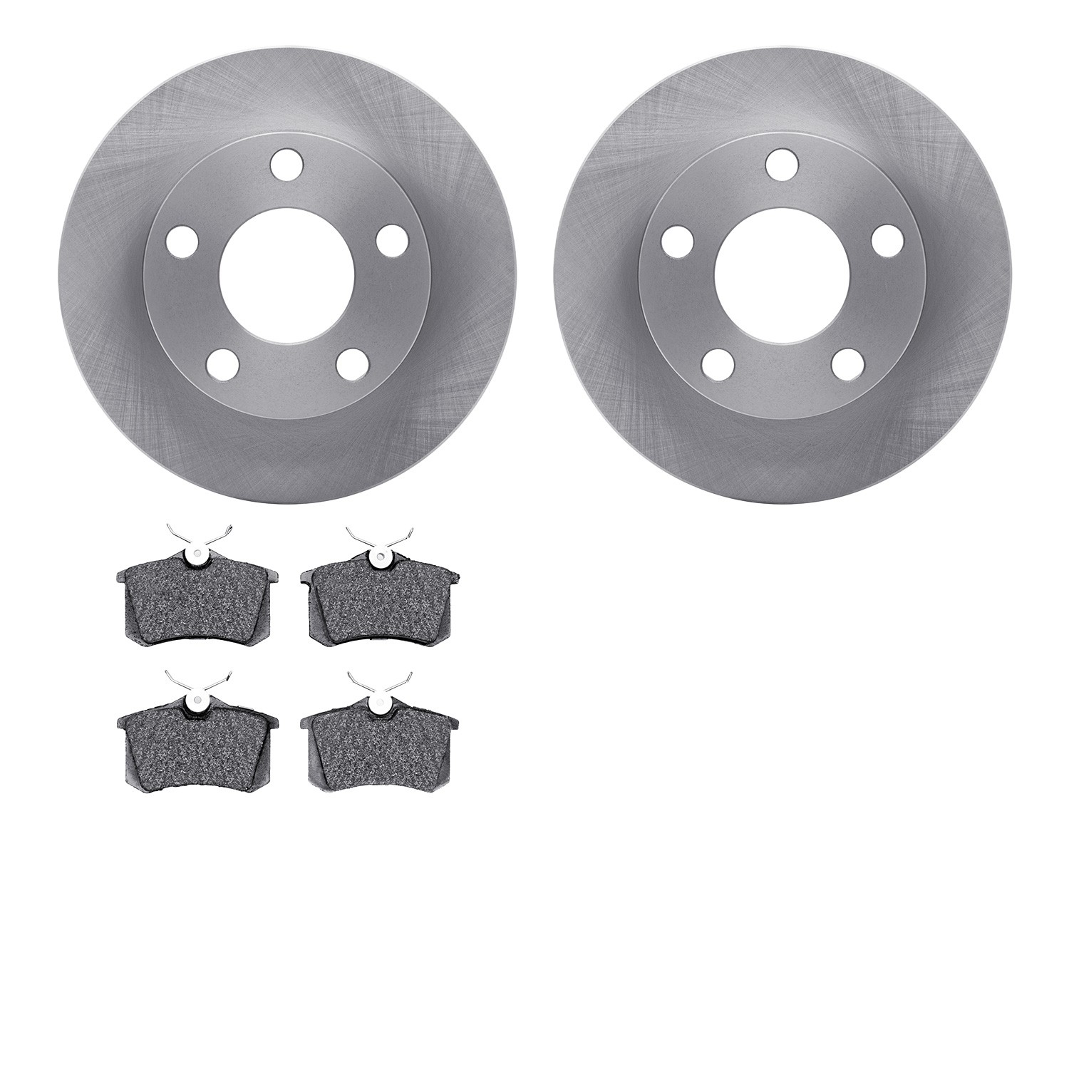 DYN 6502-74168 DFC Brake Rotor with 5000 Advanced Brake Pads