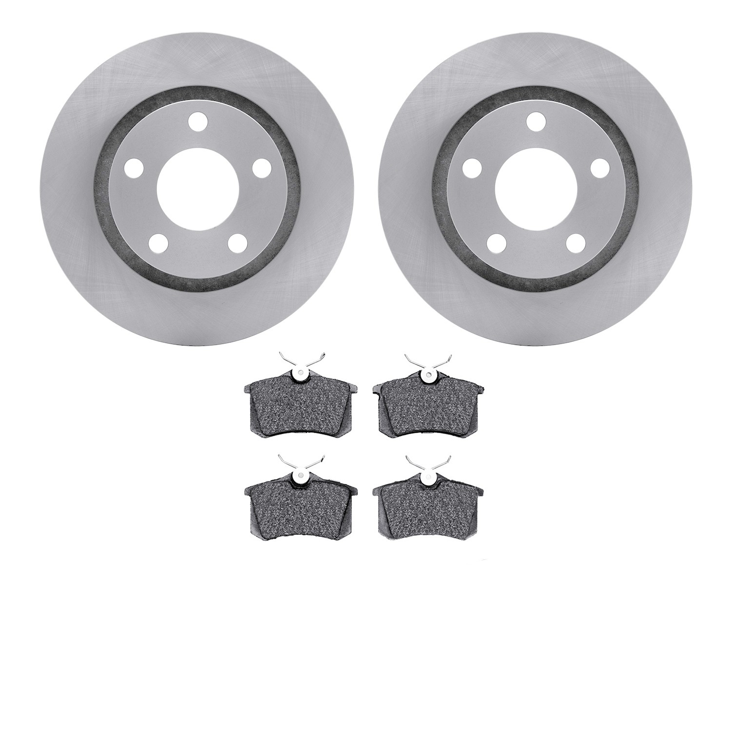 DYN 6502-74278 DFC Brake Rotor with 5000 Brake Pads