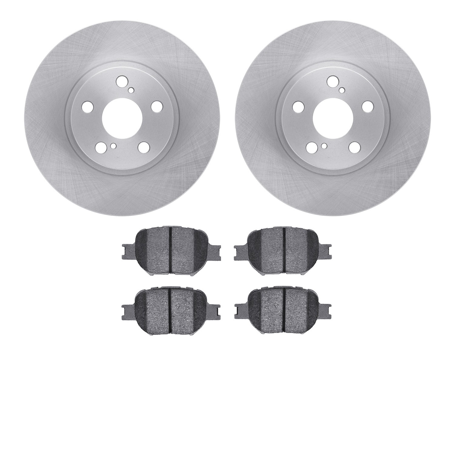 DYN 6502-76260 DFC Brake Rotor with 5000 Advanced Brake Pads