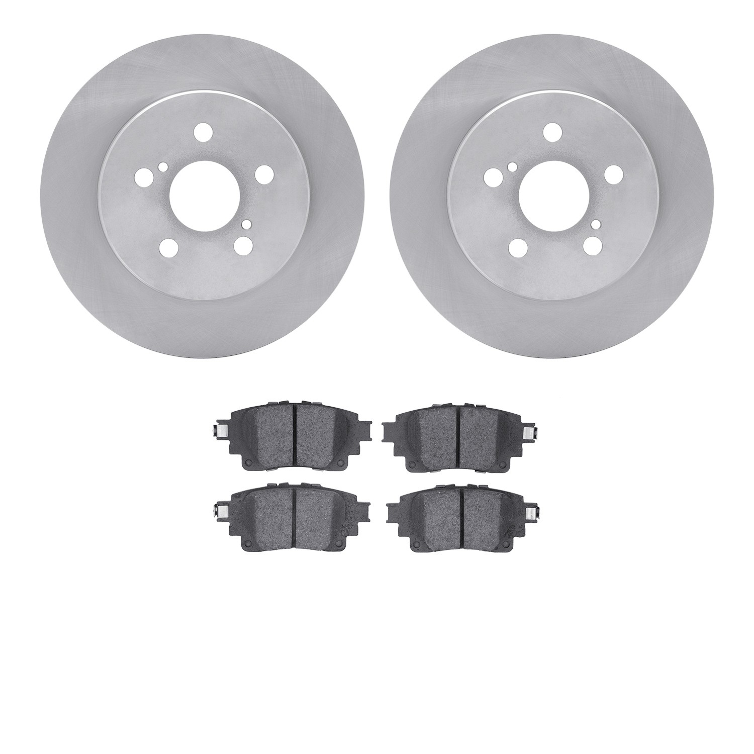 DYN 6502-76695 DFC Brake Rotor with 5000 Advanced Brake Pads
