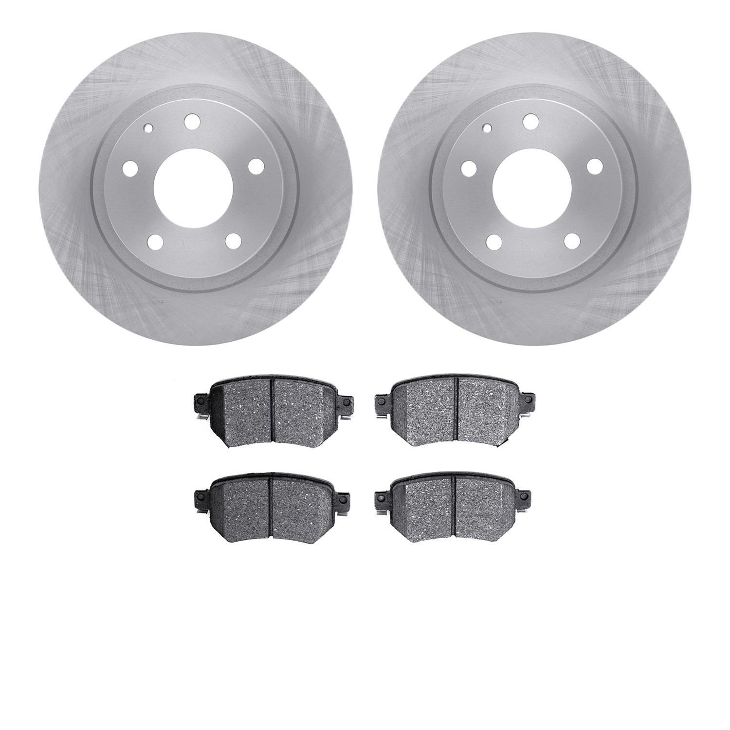 DYN 6502-80245 DFC Brake Rotor with 5000 Advanced Brake Pads