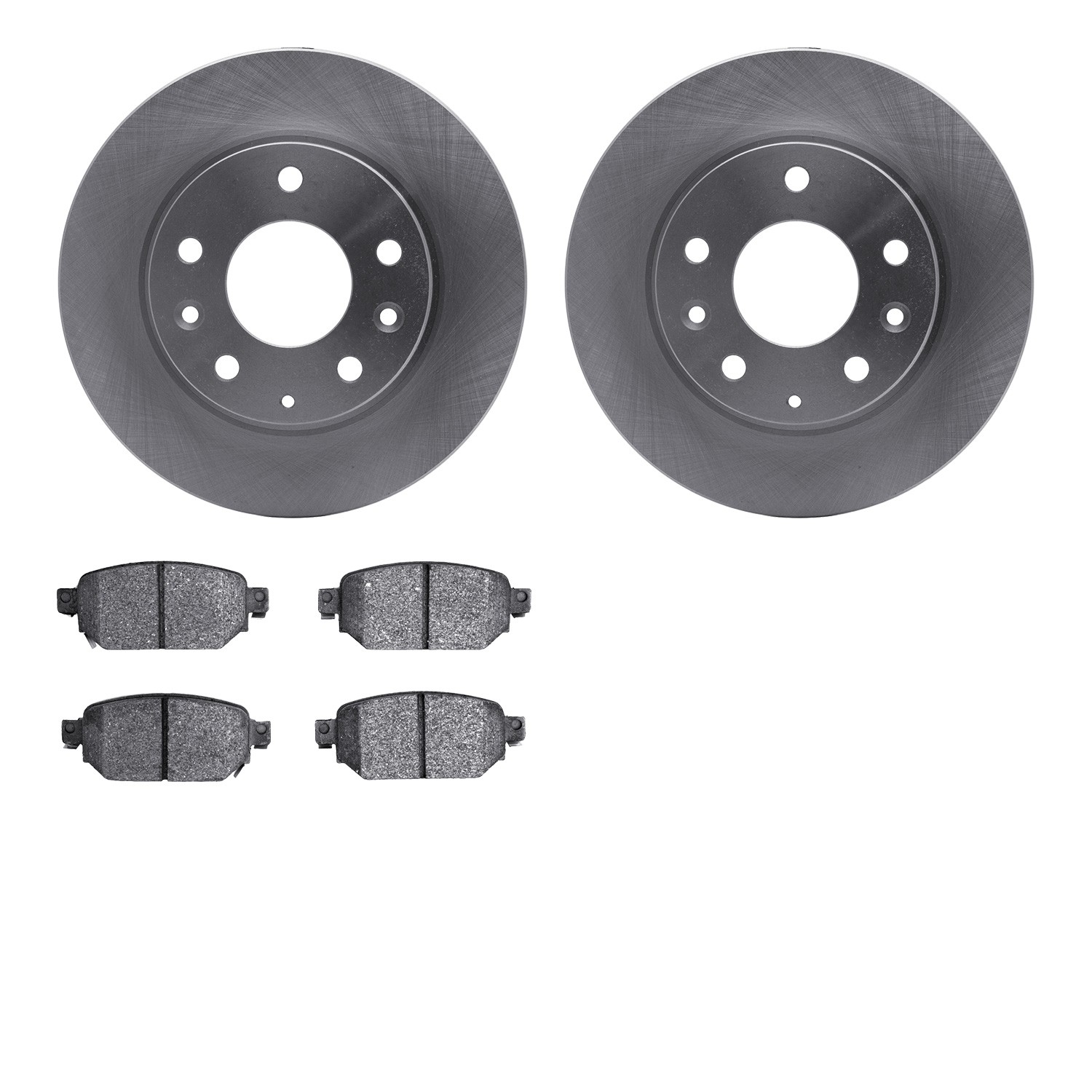 DYN 6502-80366 DFC Brake Rotor with 5000 Advanced Brake Pads