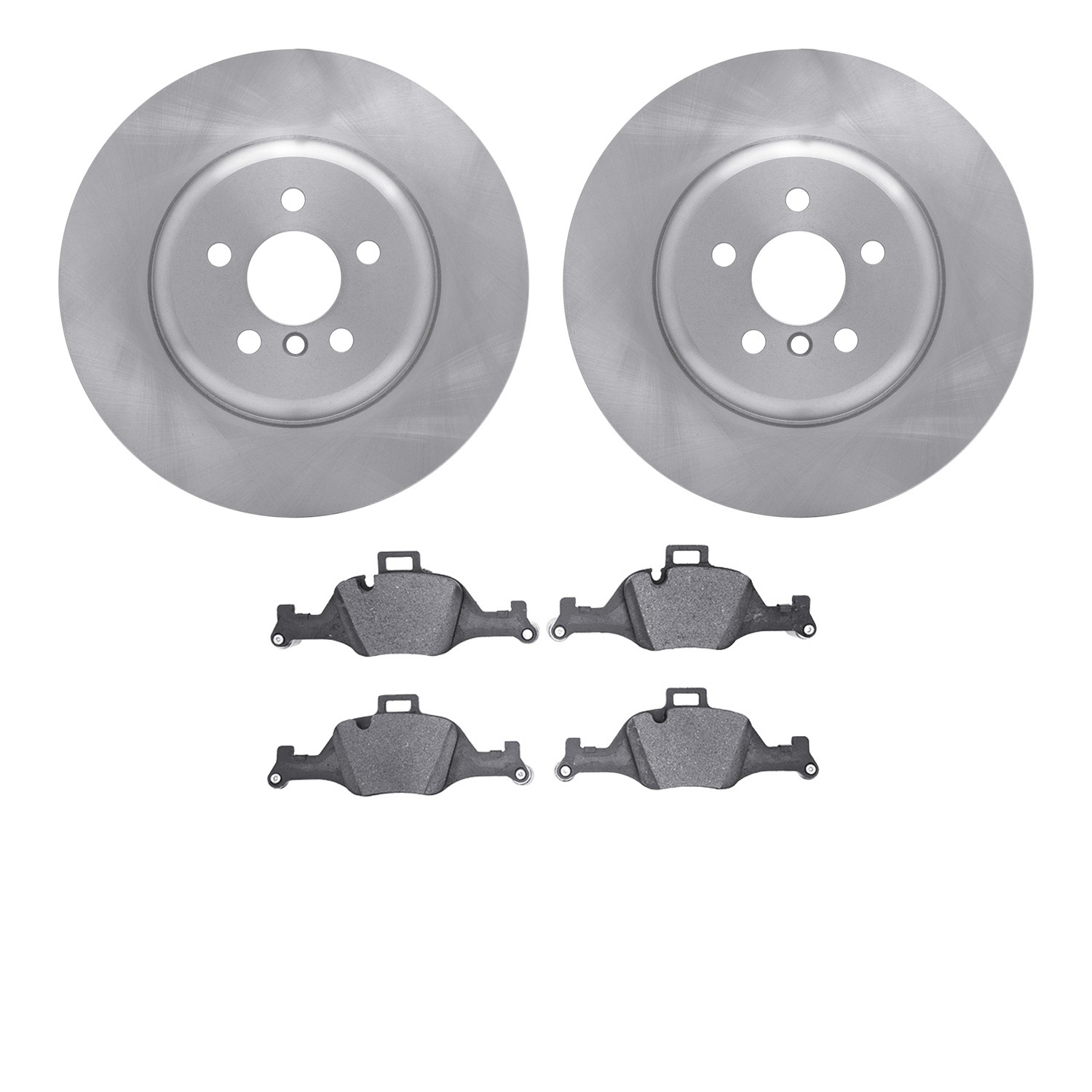 DYN-6602-31496 DFC Rotors with EURO 5000 Ceramic Brake Pads