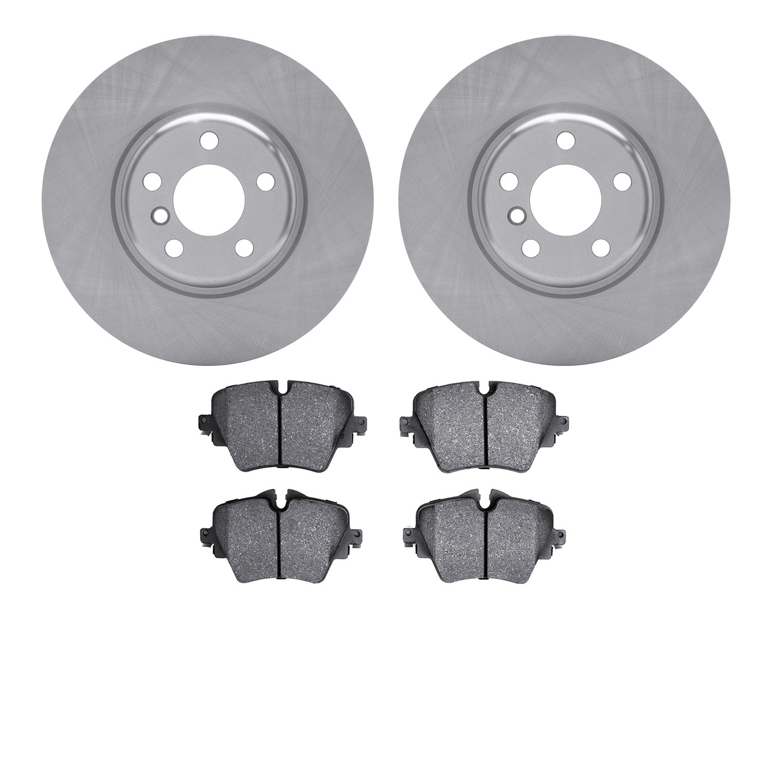 DYN-6602-31503 DFC Rotors with EURO 5000 Ceramic Brake Pads