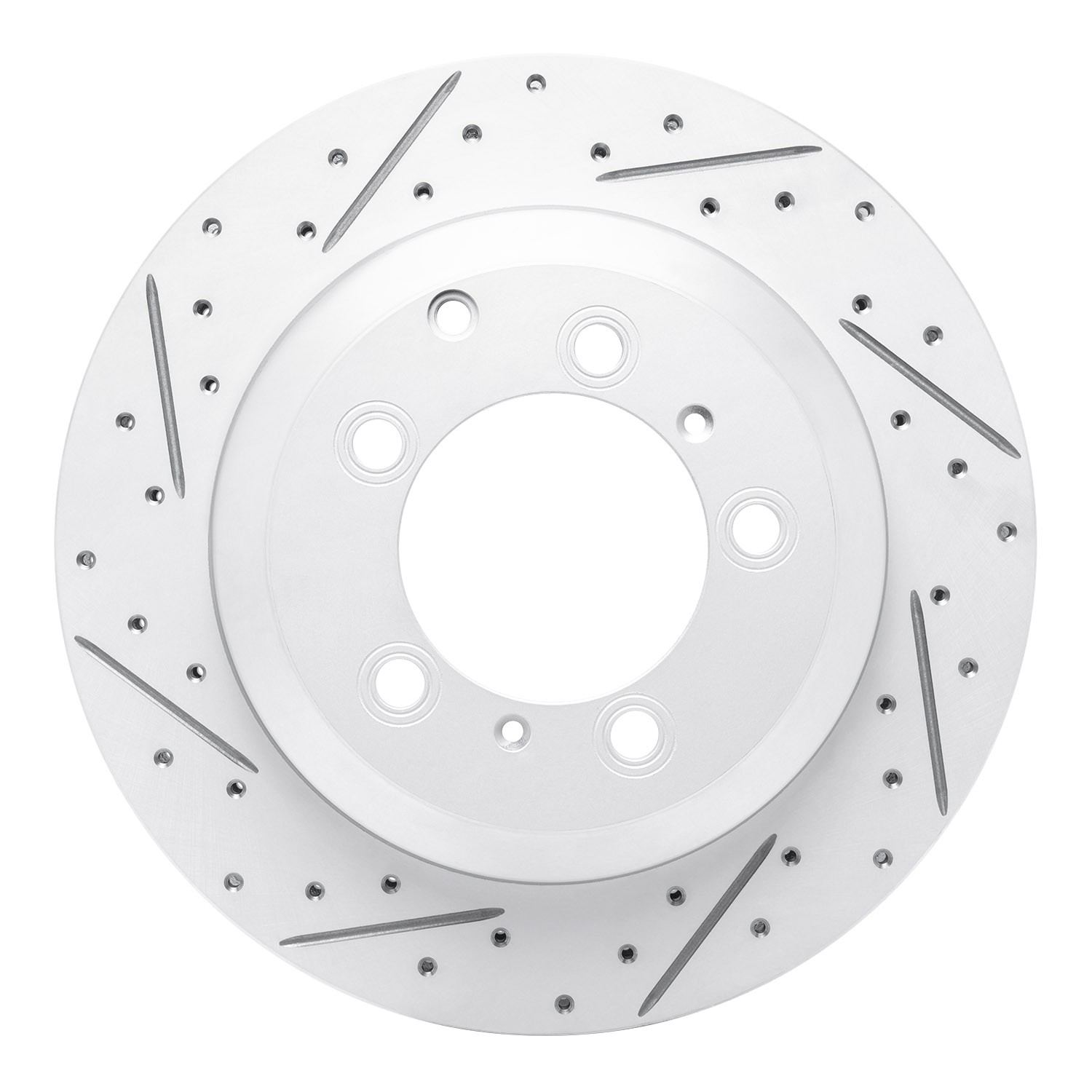 DYN 830-02130L DFC Geoperformance Rotor - Drilled and Slotted