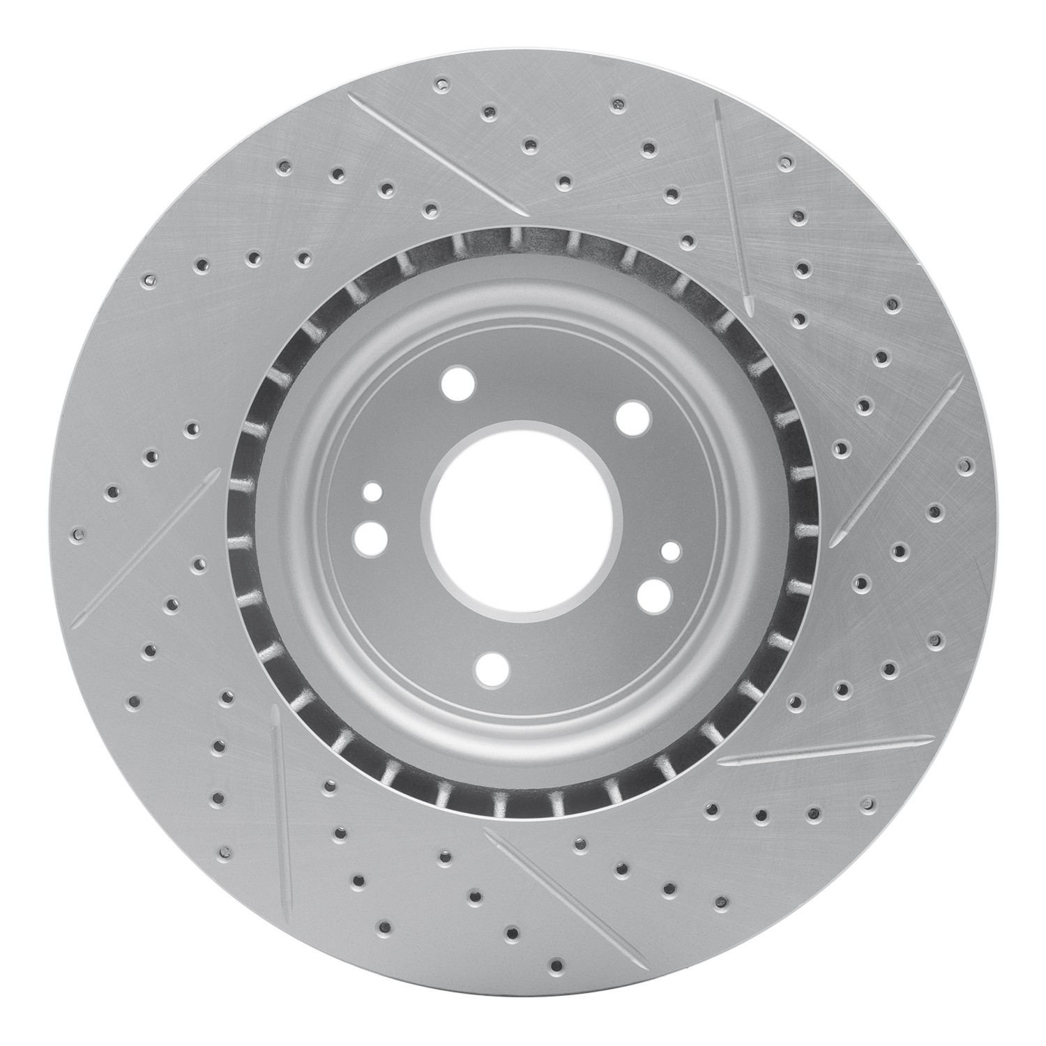 DYN 830-03032L DFC Geoperformance Rotor - Drilled and Slotted - Image 2