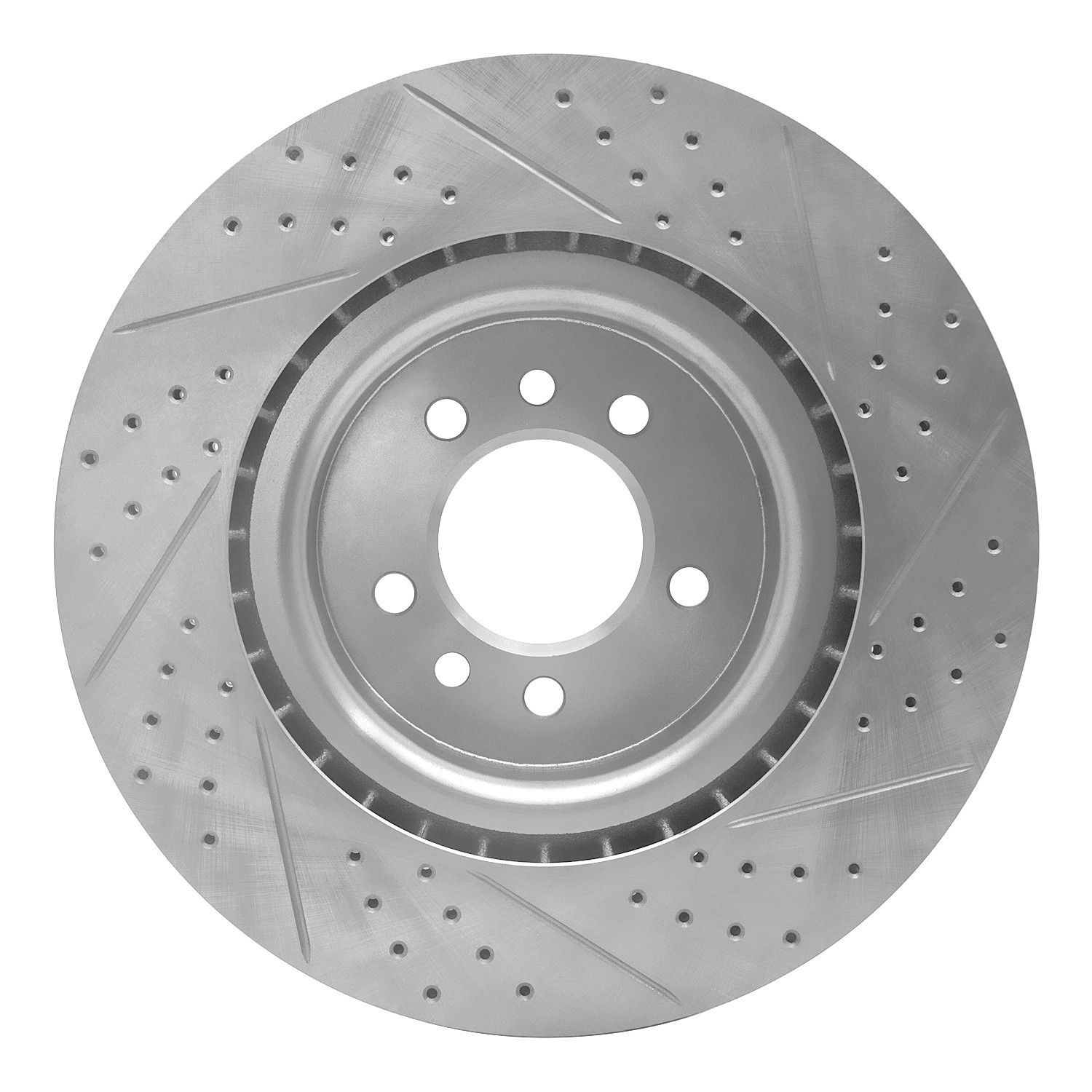 DYN 830-11011L DFC Geoperformance Rotor - Drilled and Slotted - Image 2