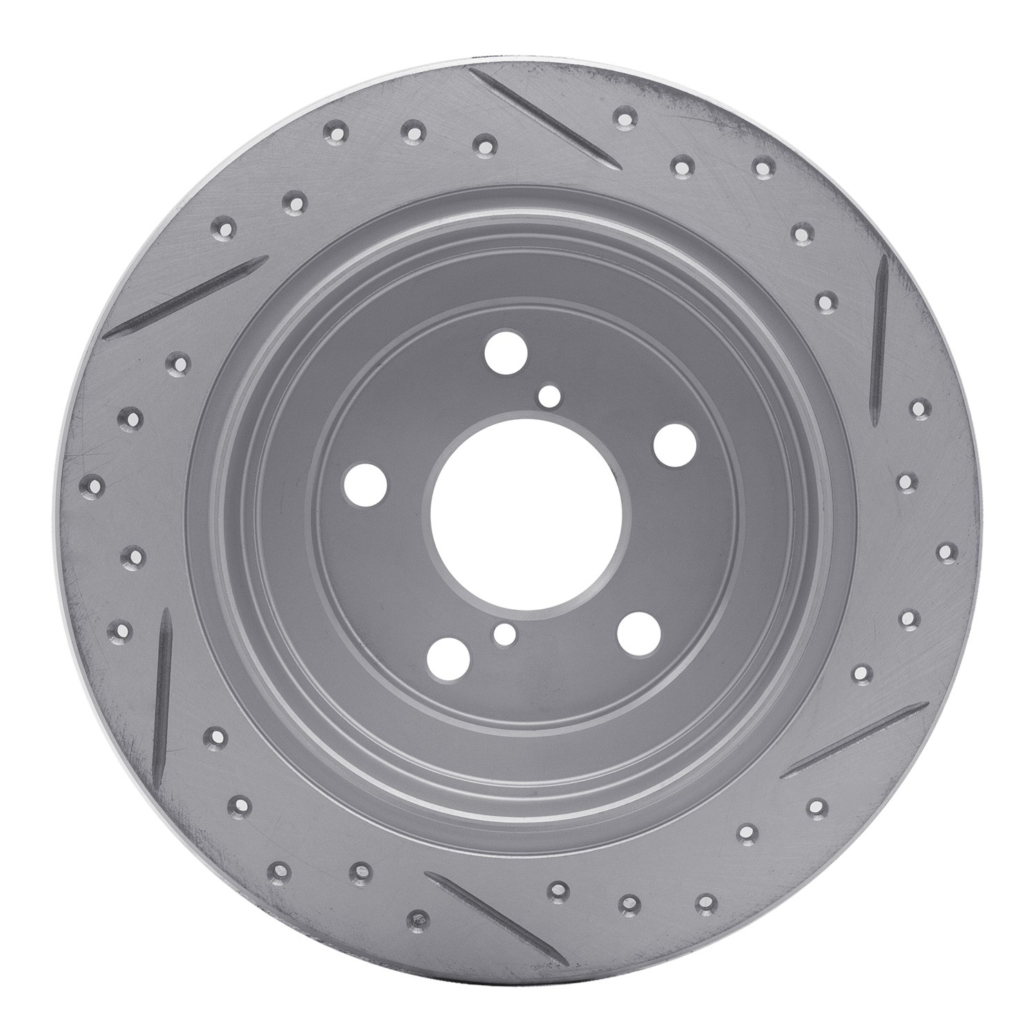 DYN 830-13008L DFC Geoperformance Rotor - Drilled and Slotted - Image 2