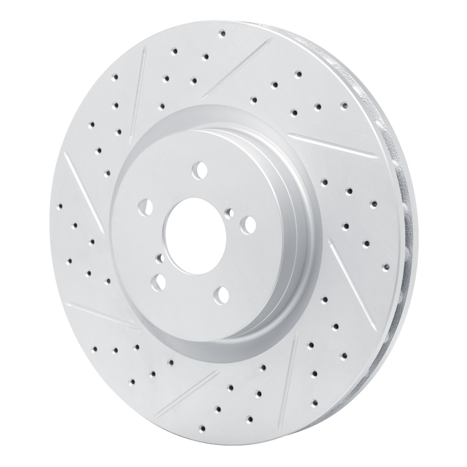 DYN 830-13014L DFC Geoperformance Rotor - Drilled and Slotted