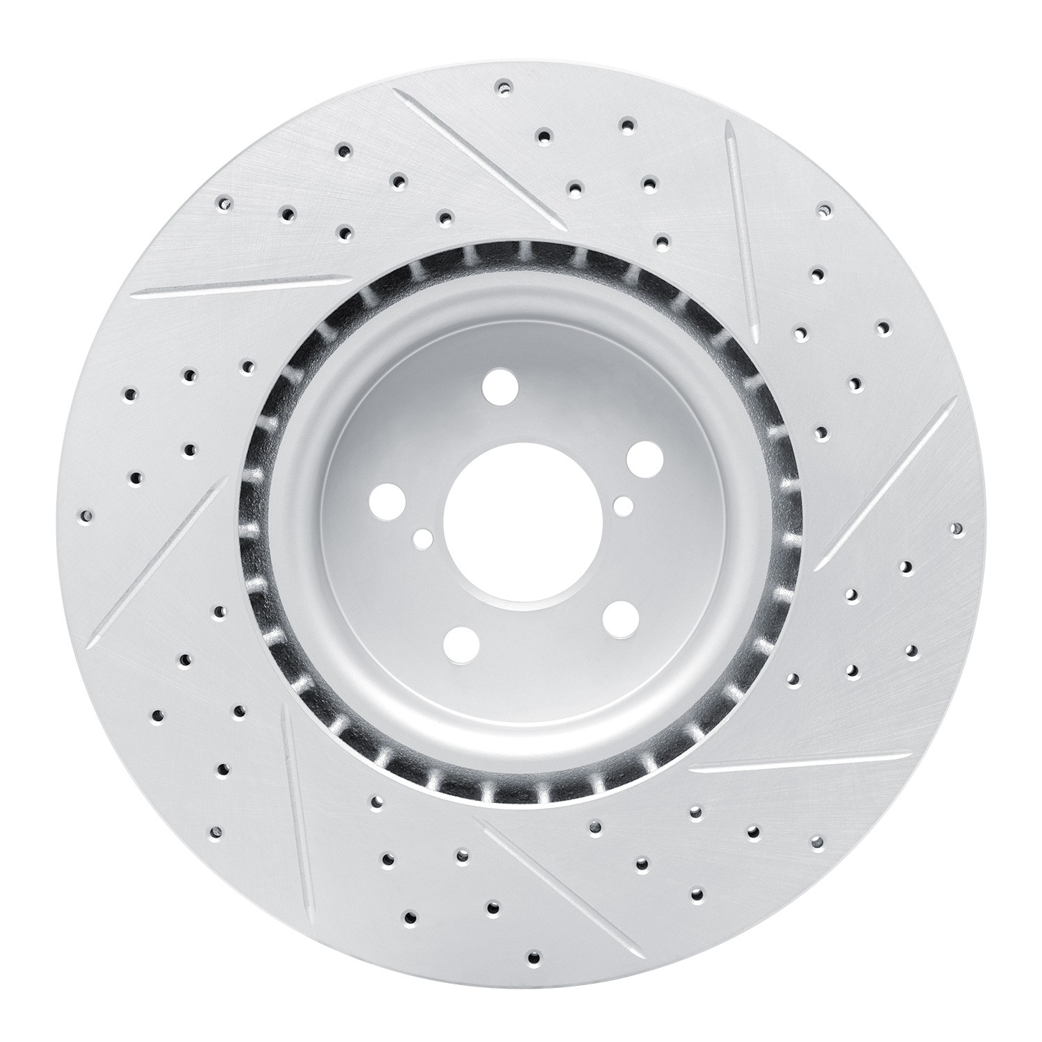 DYN 830-13014L DFC Geoperformance Rotor - Drilled and Slotted - Image 2