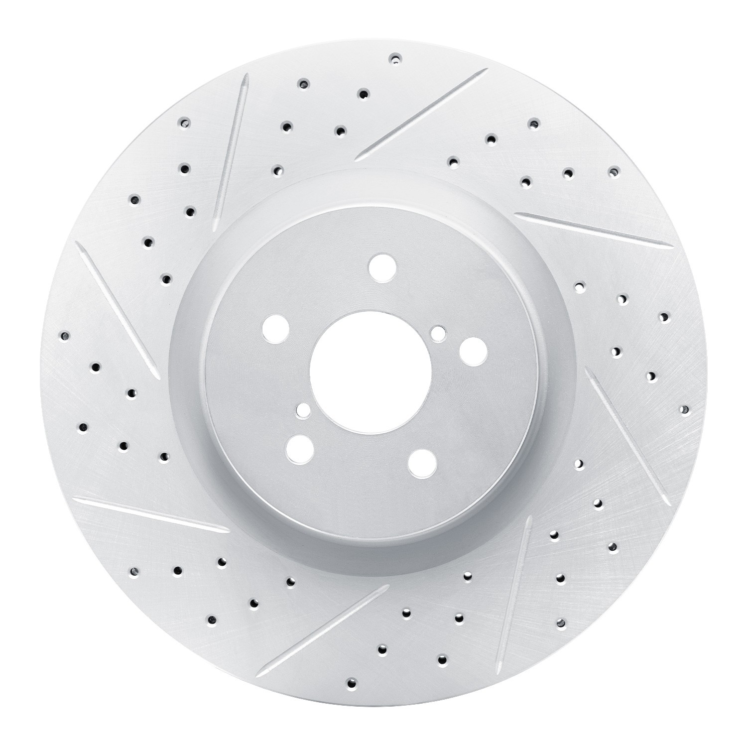 DYN 830-13014L DFC Geoperformance Rotor - Drilled and Slotted - Image 3