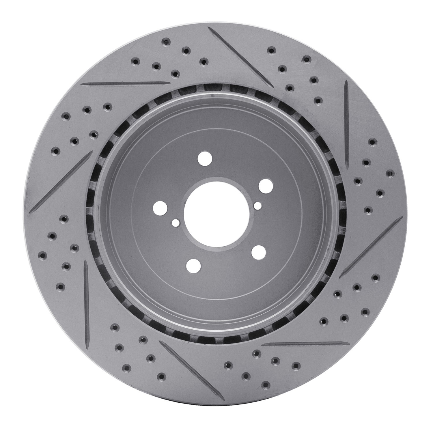 DYN 830-13015L DFC Geoperformance Rotor - Drilled and Slotted - Image 2