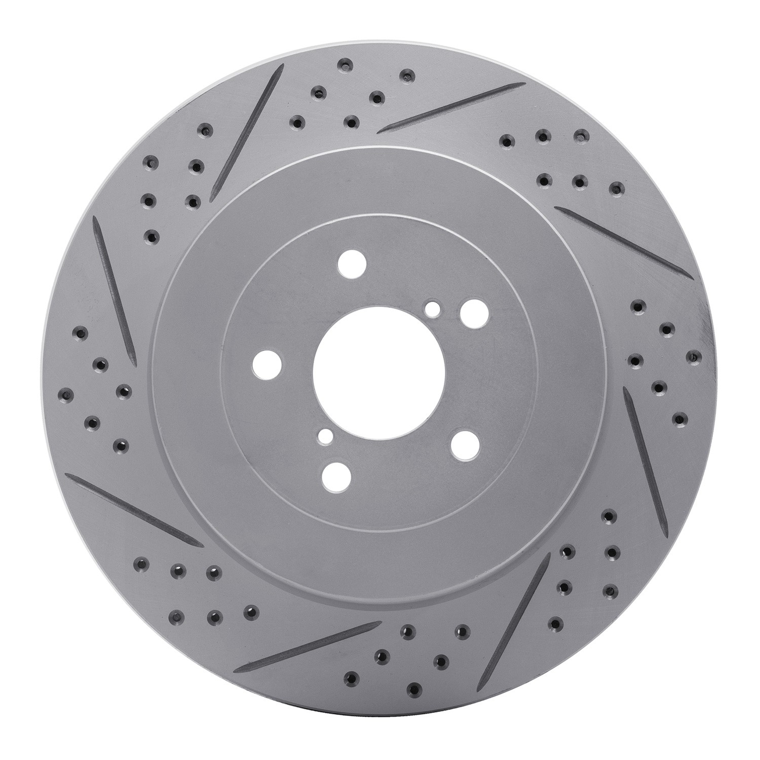 DYN 830-13015L DFC Geoperformance Rotor - Drilled and Slotted - Image 3