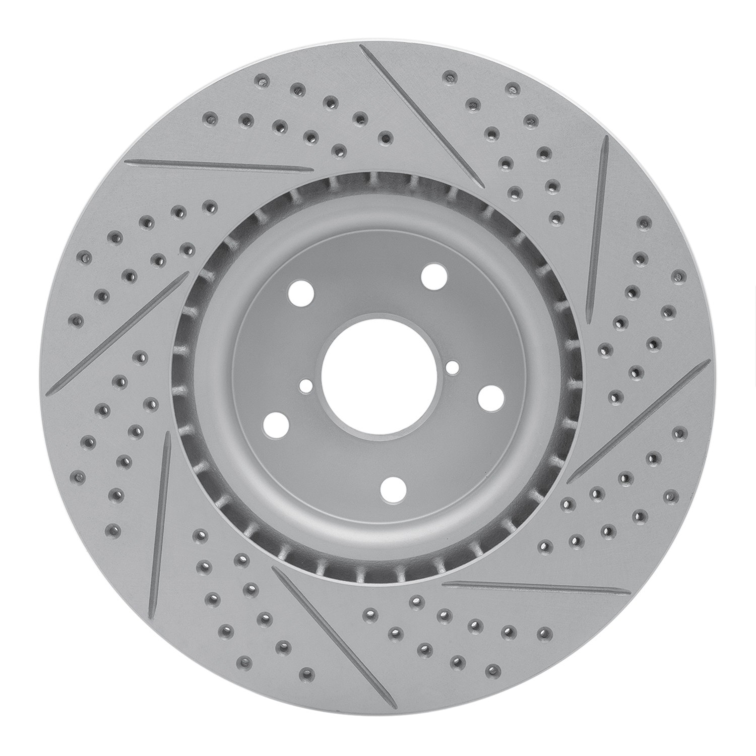 DYN 830-13016L DFC Geoperformance Rotor - Drilled and Slotted - Image 2