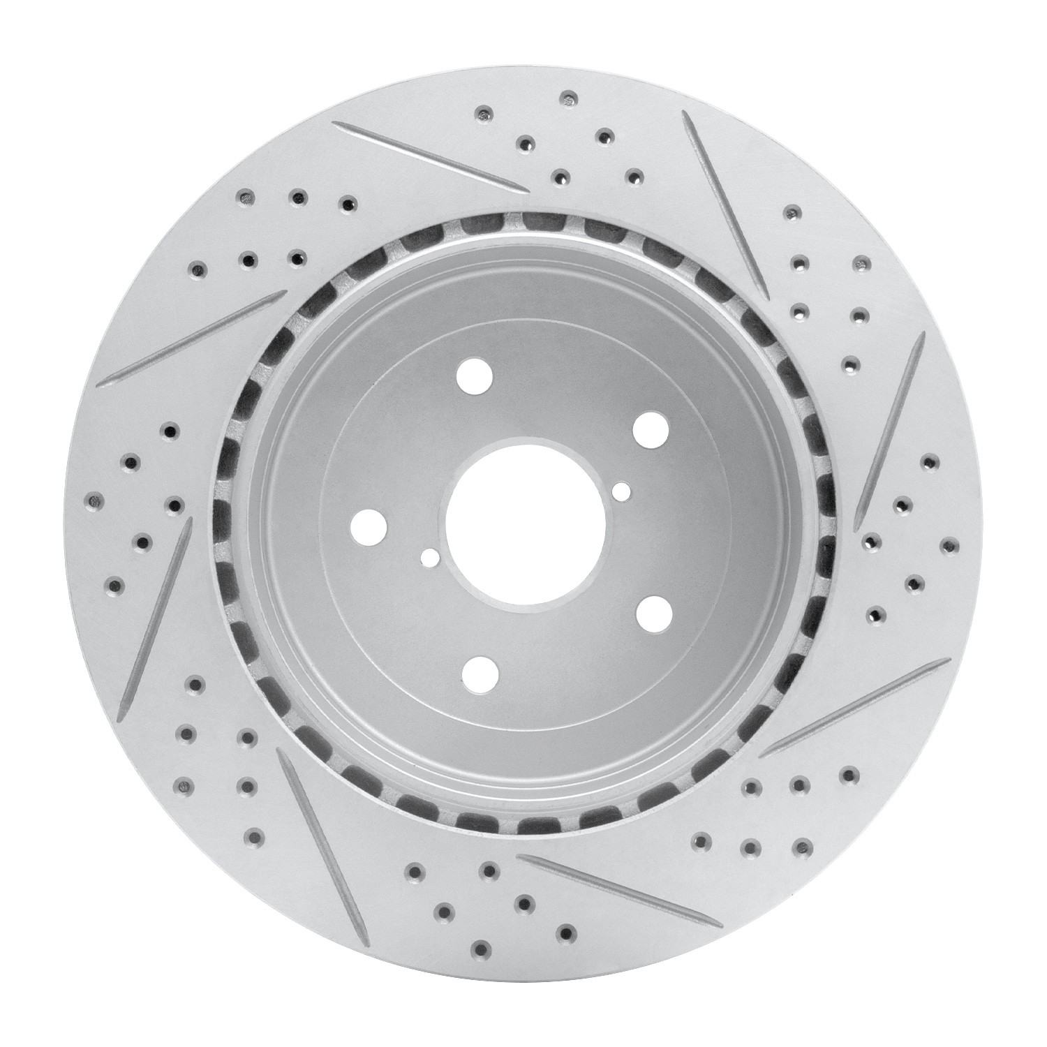 DYN 830-13017L DFC Geoperformance Rotor - Drilled and Slotted - Image 2