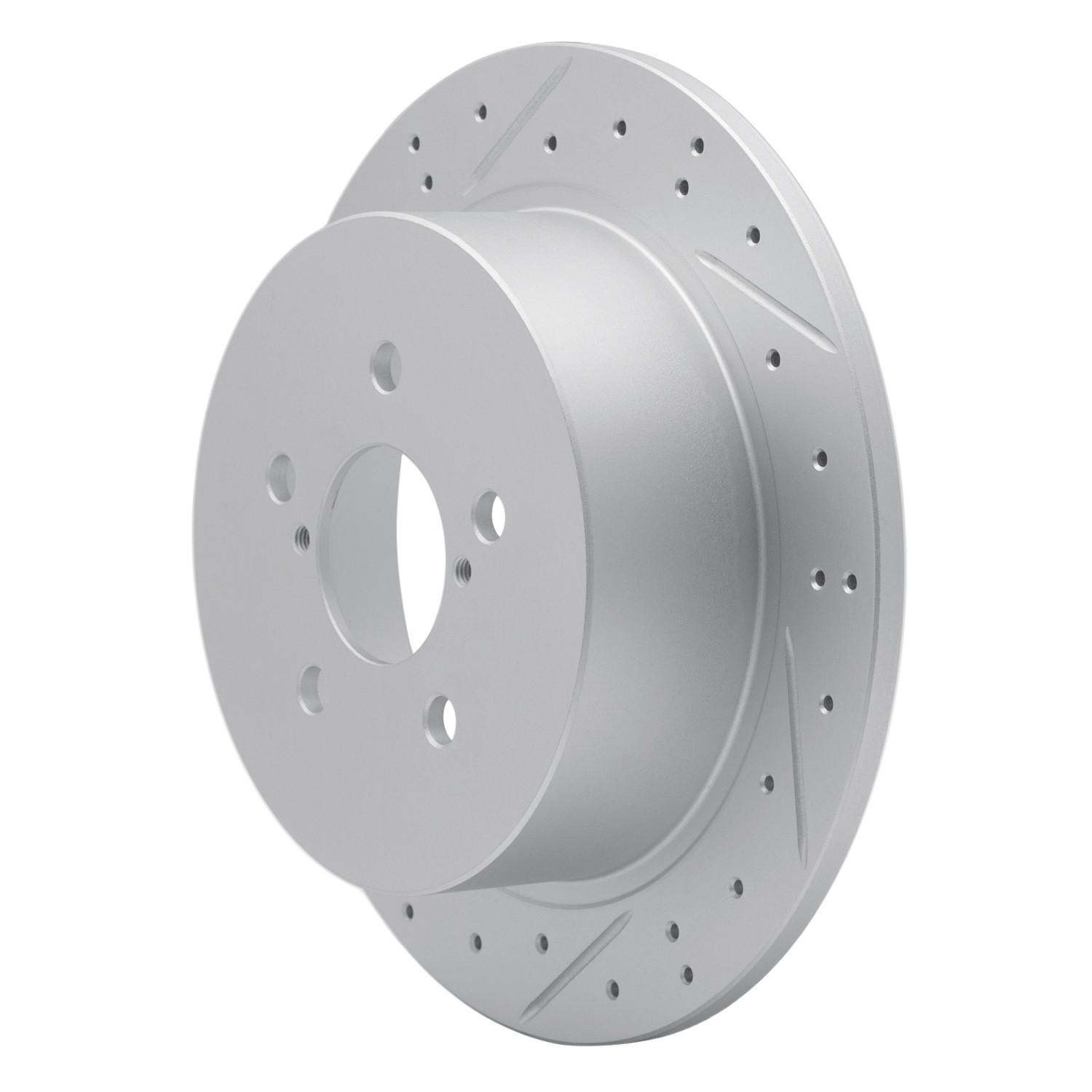 DYN 830-13020L DFC Geoperformance Rotor - Drilled and Slotted
