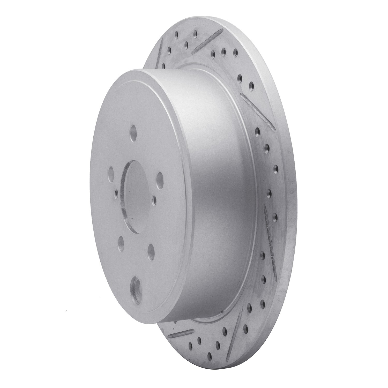DYN 830-13021L DFC Geoperformance Rotor - Drilled and Slotted
