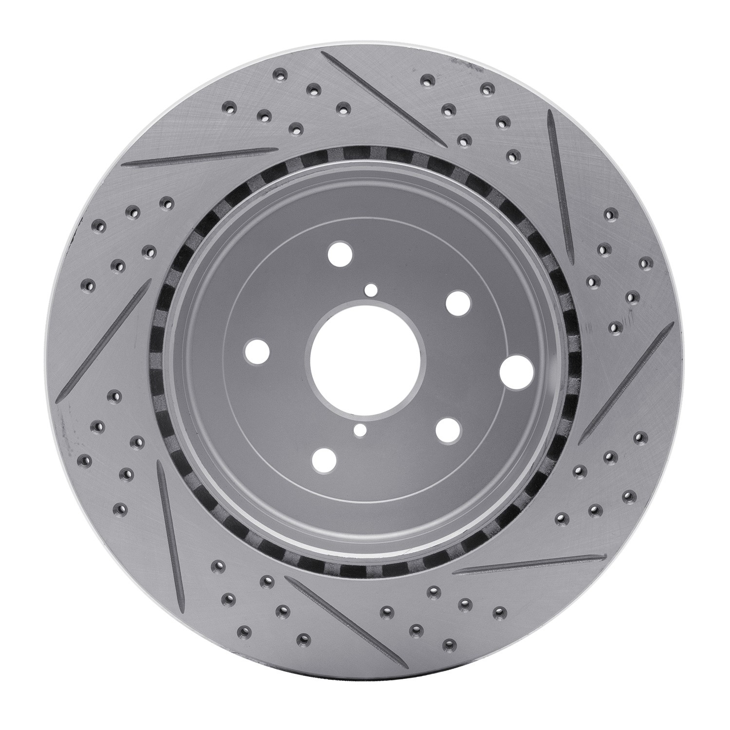 DYN 830-13022L DFC Geoperformance Rotor - Drilled and Slotted - Image 2