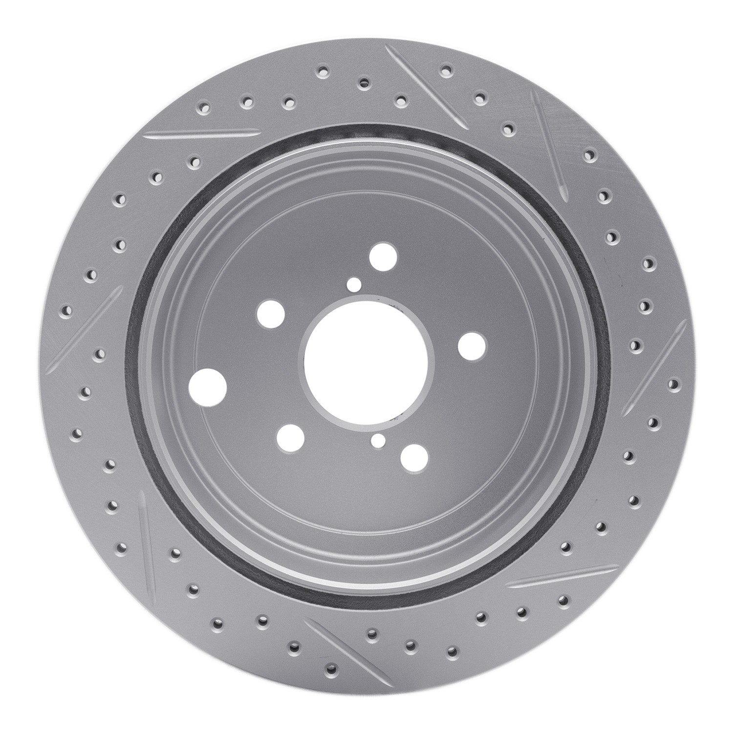 DYN 830-13023L DFC Geoperformance Rotor - Drilled and Slotted - Image 2