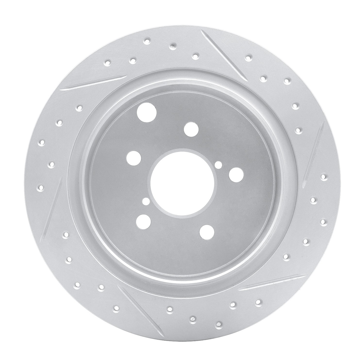 DYN 830-13025L DFC Geoperformance Rotor - Drilled and Slotted - Image 2