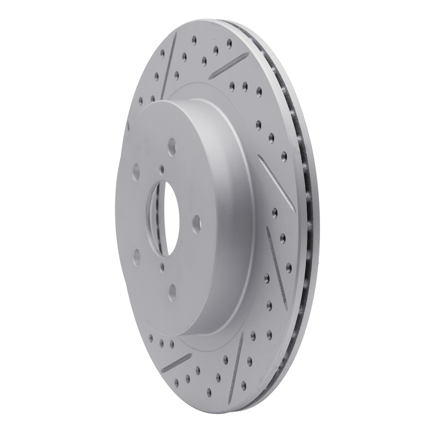 DYN 830-13028L DFC Geoperformance Rotor - Drilled and Slotted