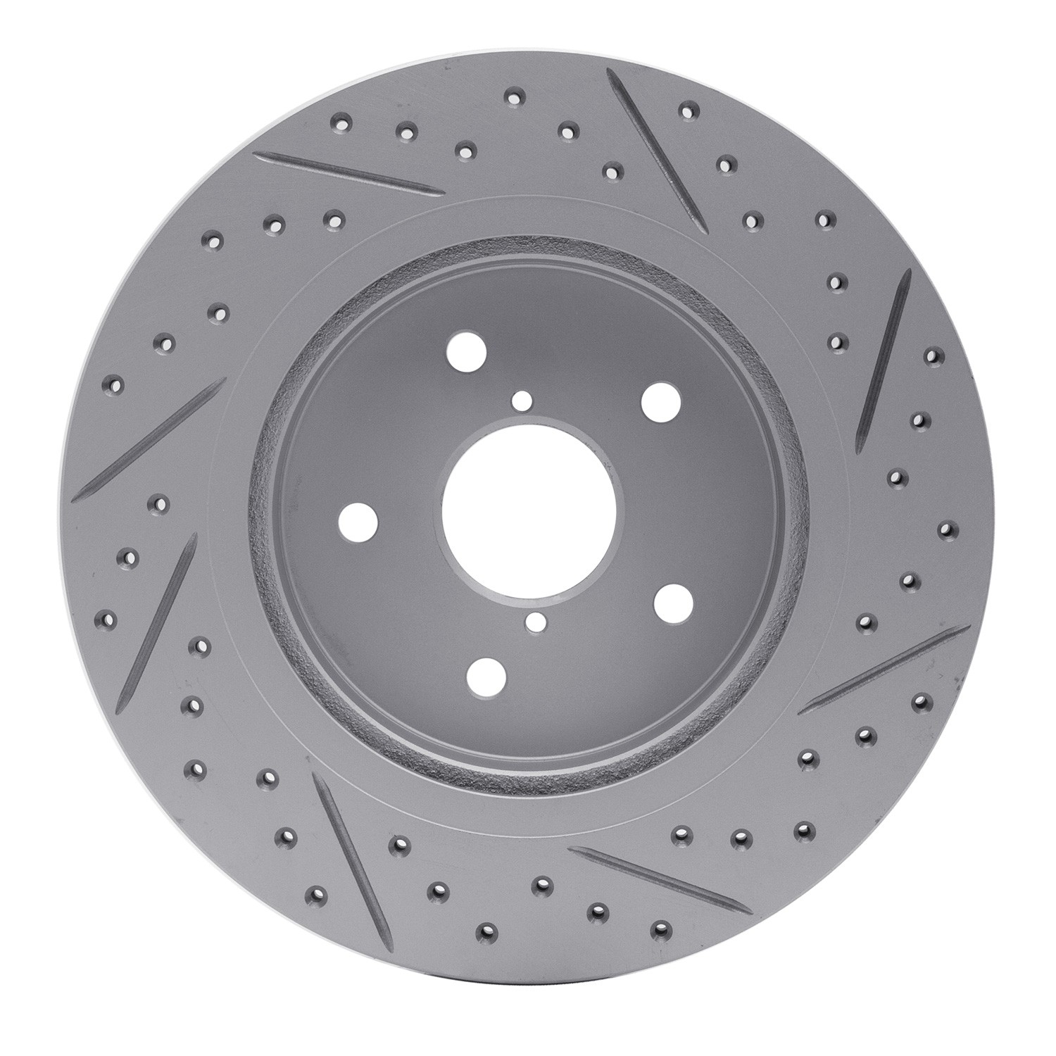 DYN 830-13028L DFC Geoperformance Rotor - Drilled and Slotted - Image 2