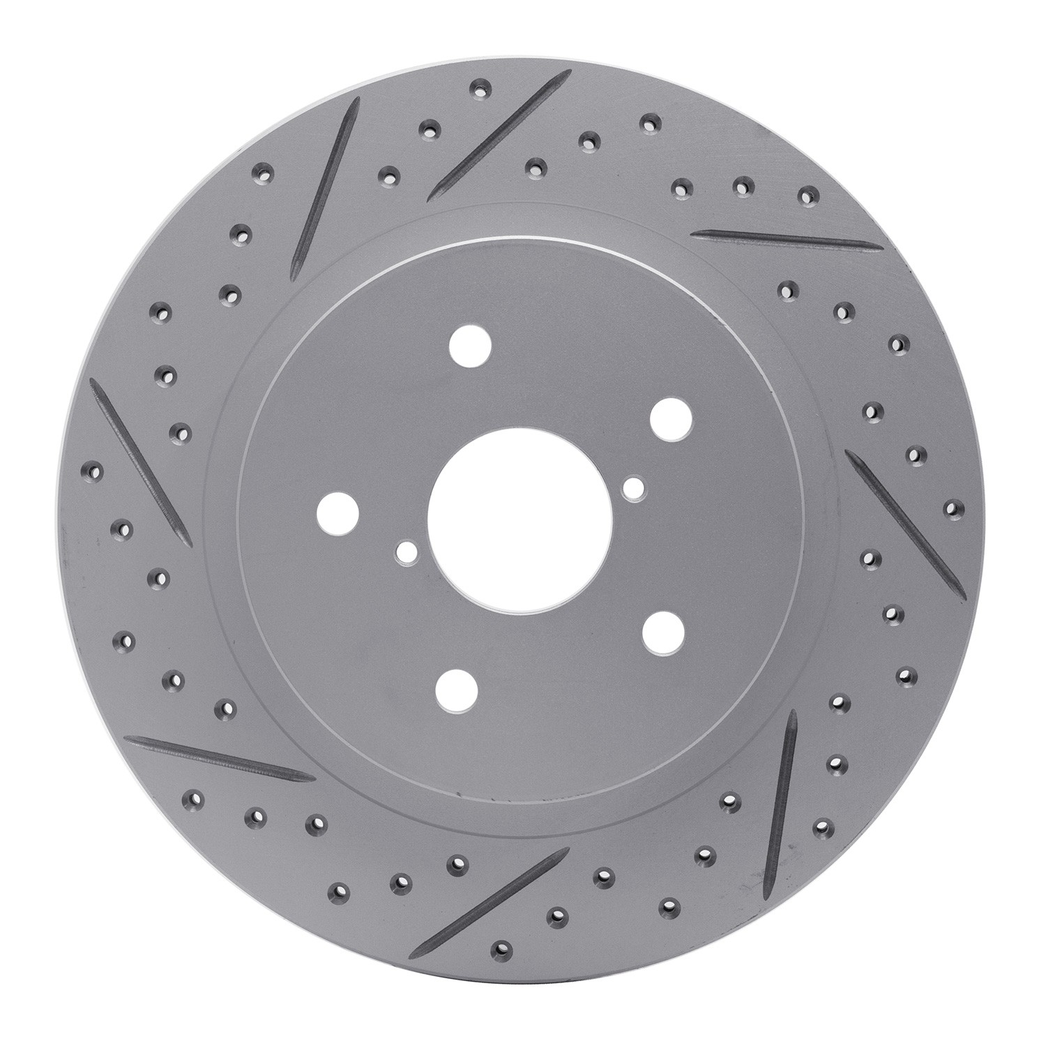 DYN 830-13028L DFC Geoperformance Rotor - Drilled and Slotted - Image 3