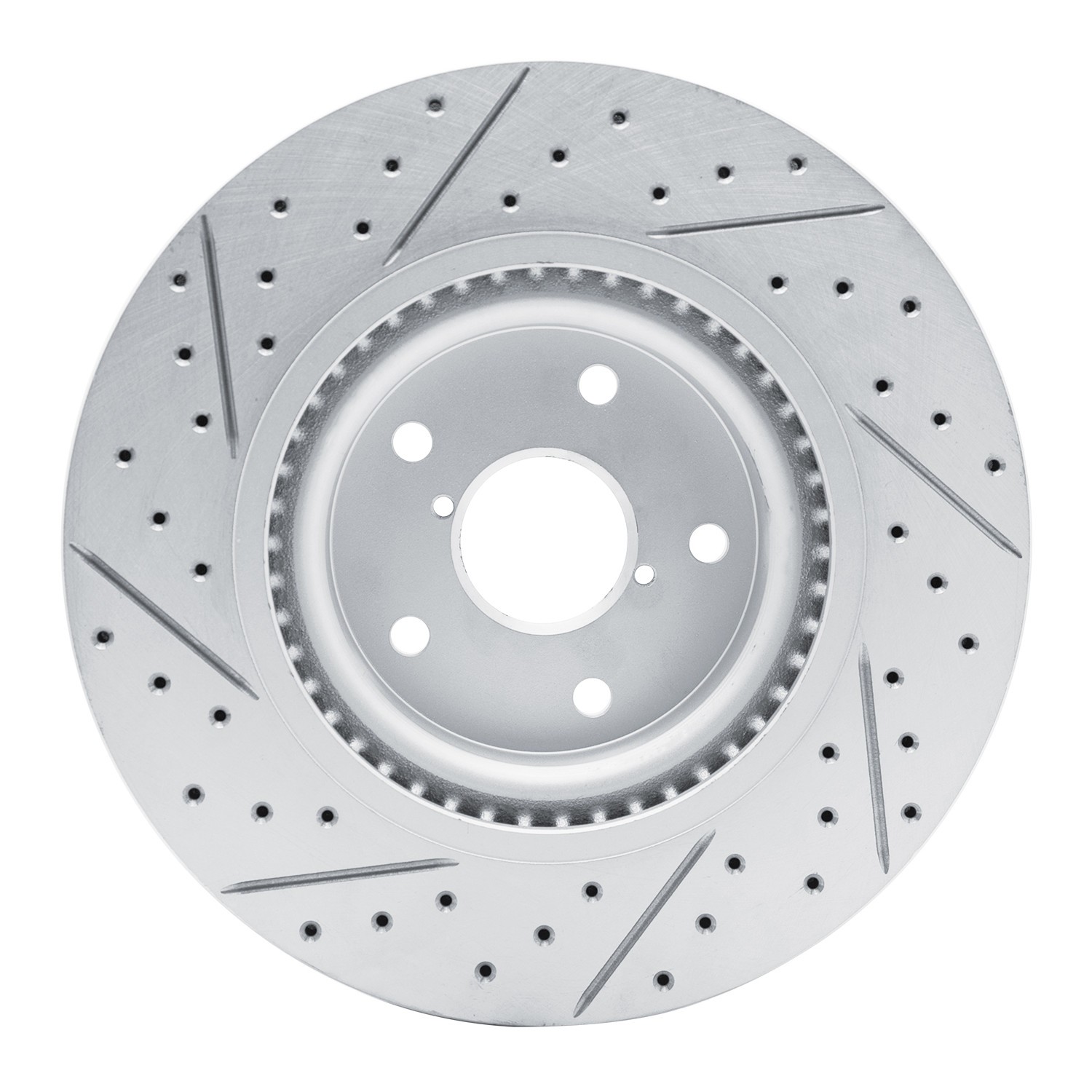 DYN 830-13049R DFC Geoperformance Rotor - Drilled and Slotted - Image 2