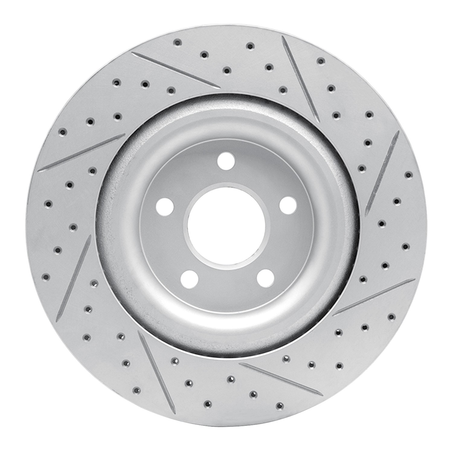 DYN 830-20028L DFC Geoperformance Rotor - Drilled and Slotted - Image 2