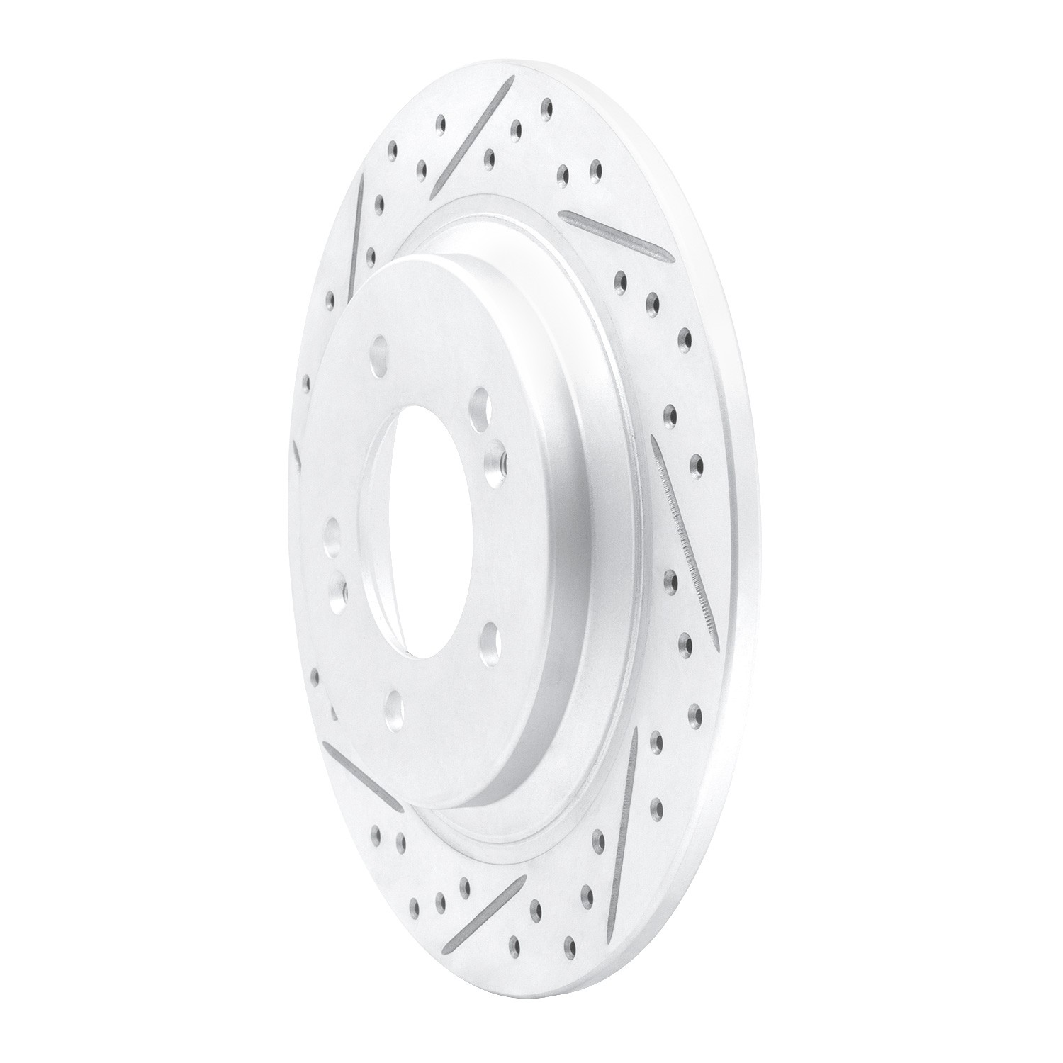 DYN 830-21014L DFC Geoperformance Rotor - Drilled and Slotted